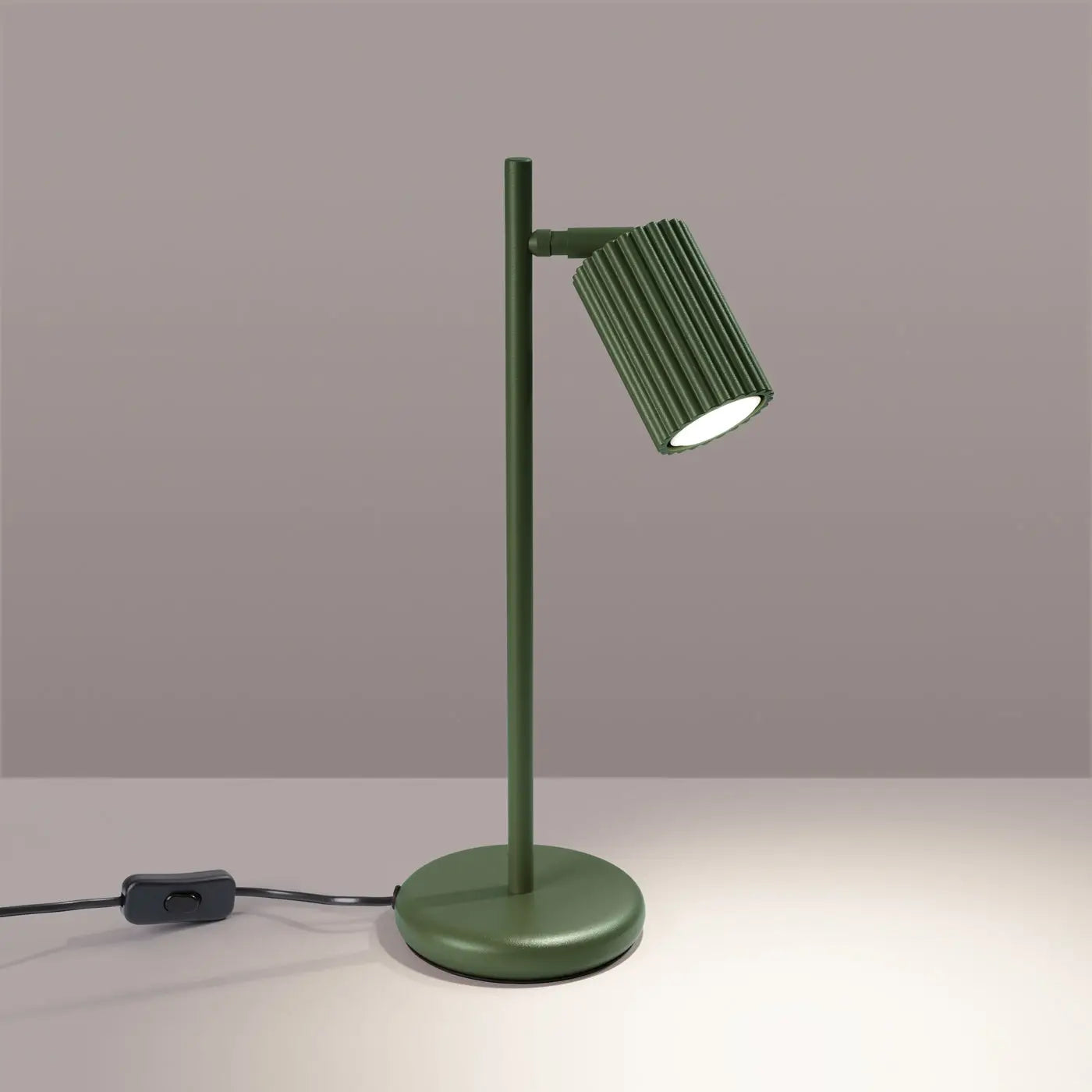 Lampe A Poser Design - Karbon (Vert Olive)
