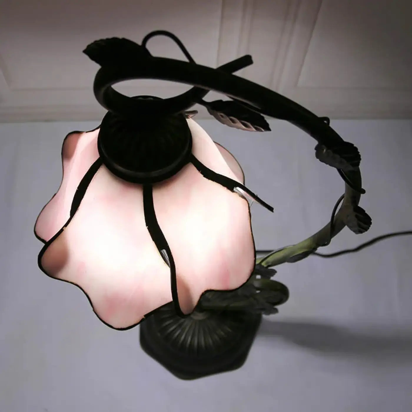 Lampe de Table Elegant en Verre - Tiffe
