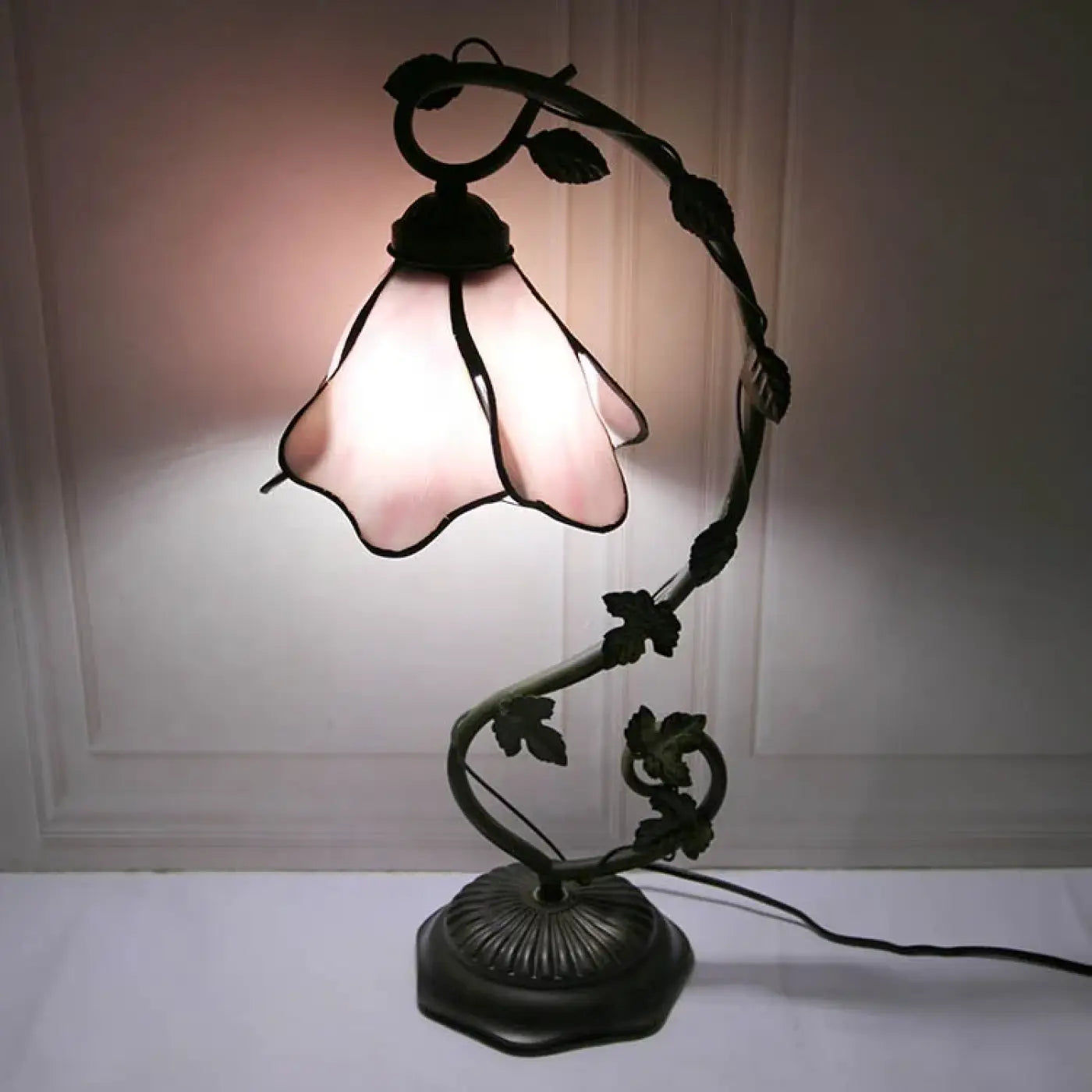 Lampe de Table Elegant en Verre - Tiffe