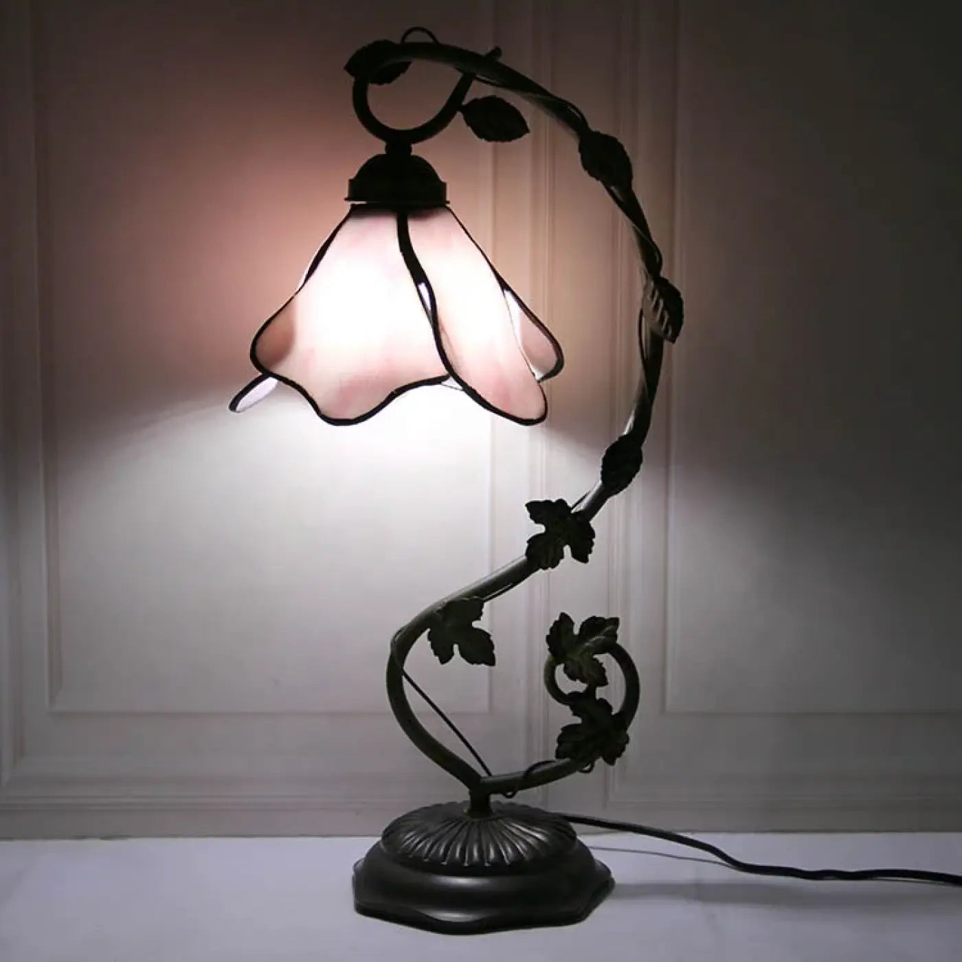 Lampe de Table Elegant en Verre - Tiffe