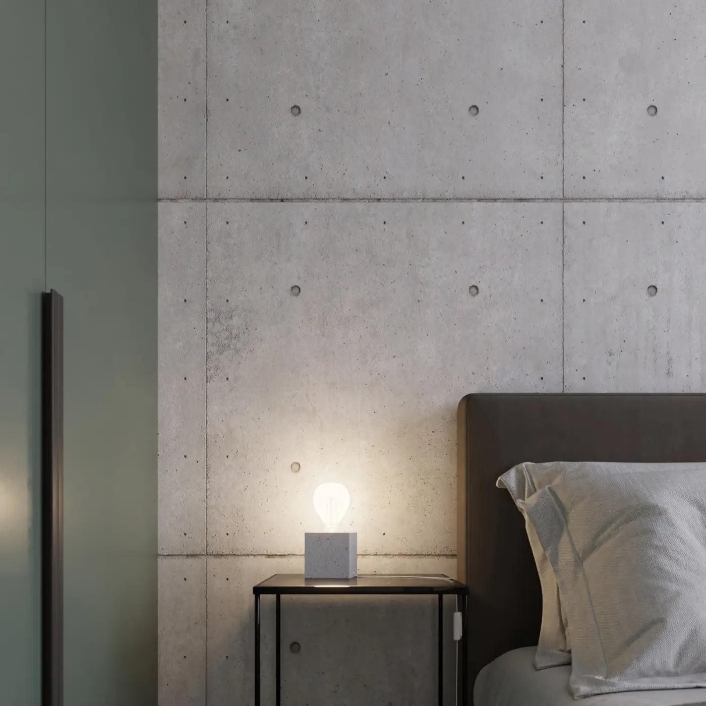 Lampe De Table Vintage - Ariz (Béton)