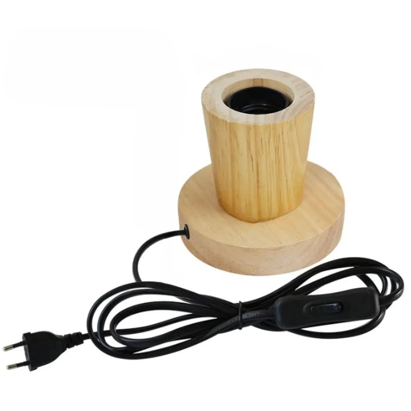 Lampe de Table Retro en Bois - Loxia