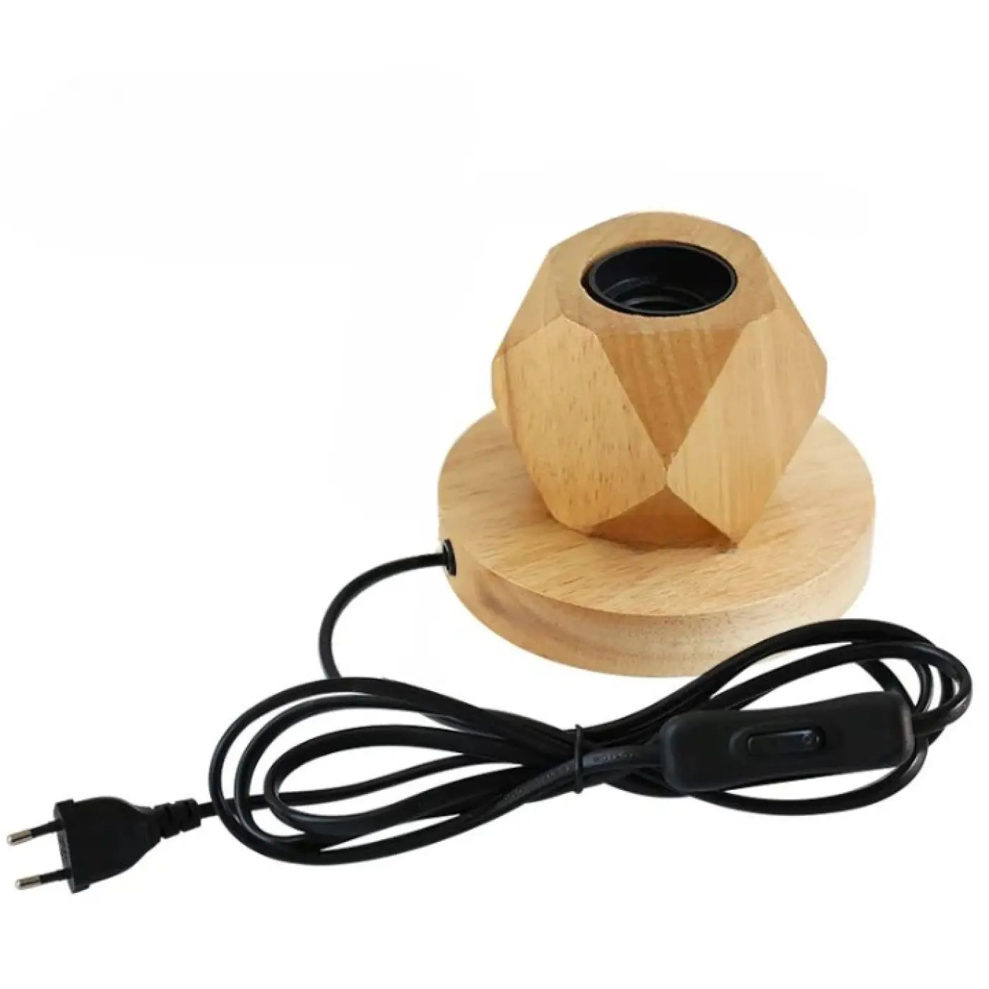 Lampe de Table Retro en Bois - Loxia