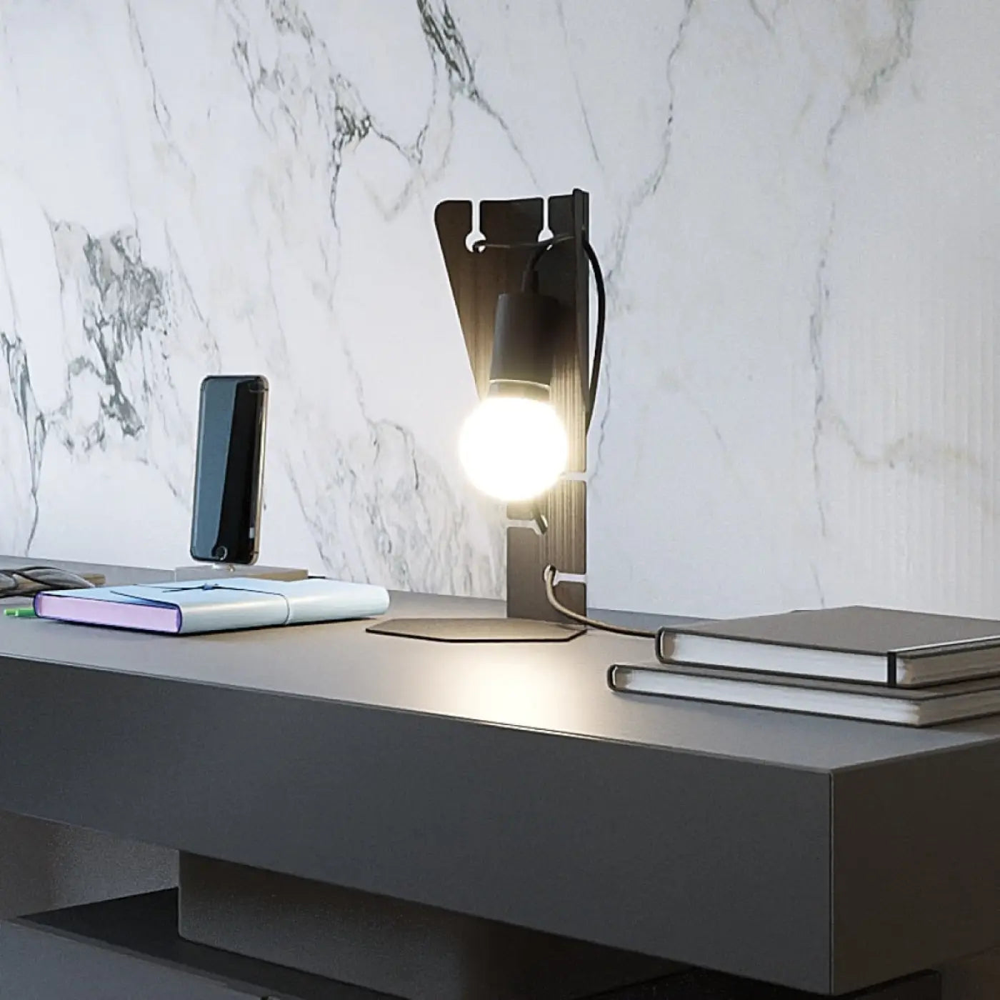 Lampe De Table - Arby (Noir)