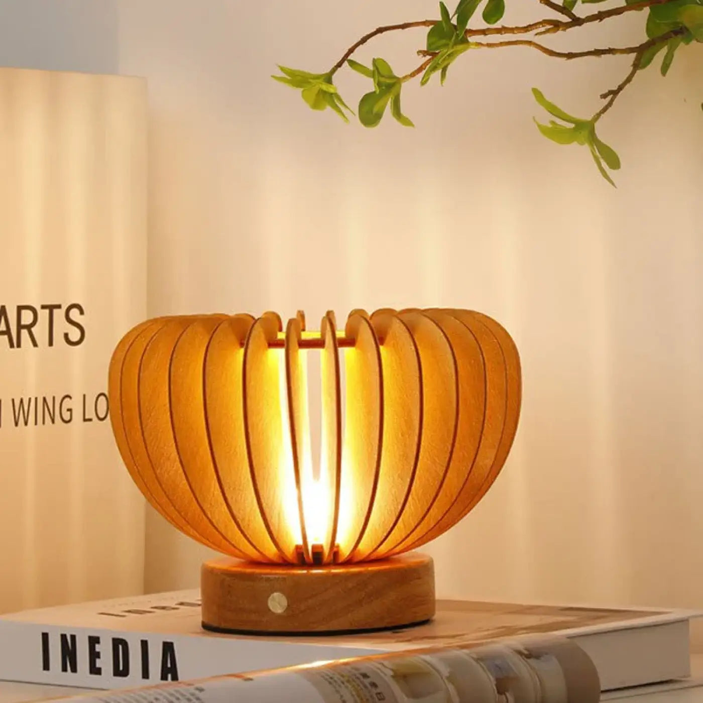 Lampe de Table Moderne en Bois - Kukuma