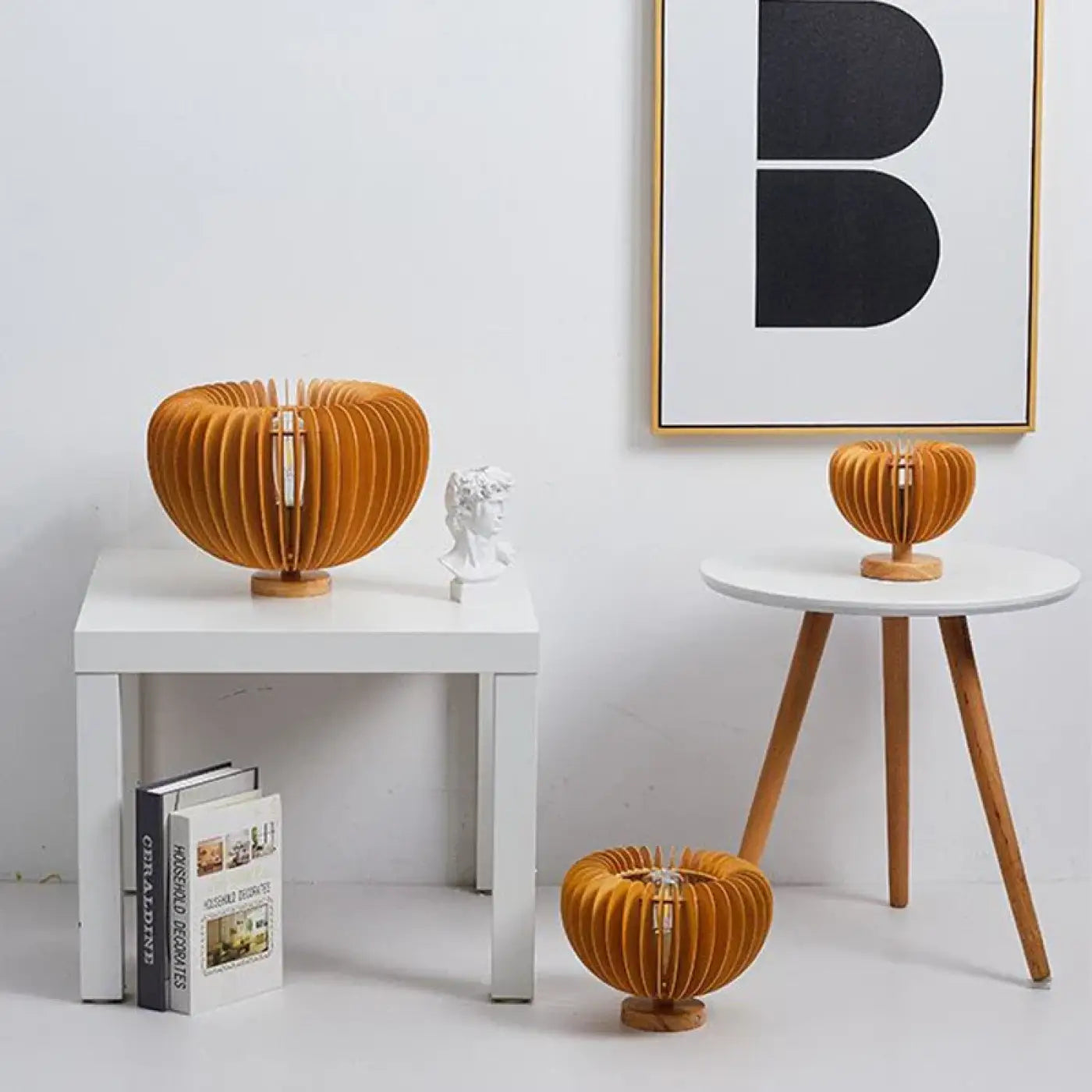 Lampe de Table Moderne en Bois - Kukuma