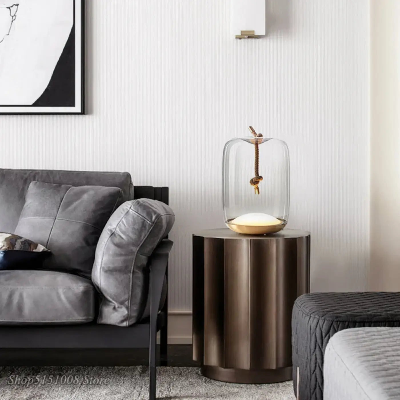Lampe de Table Moderne en Verre - Aerisia