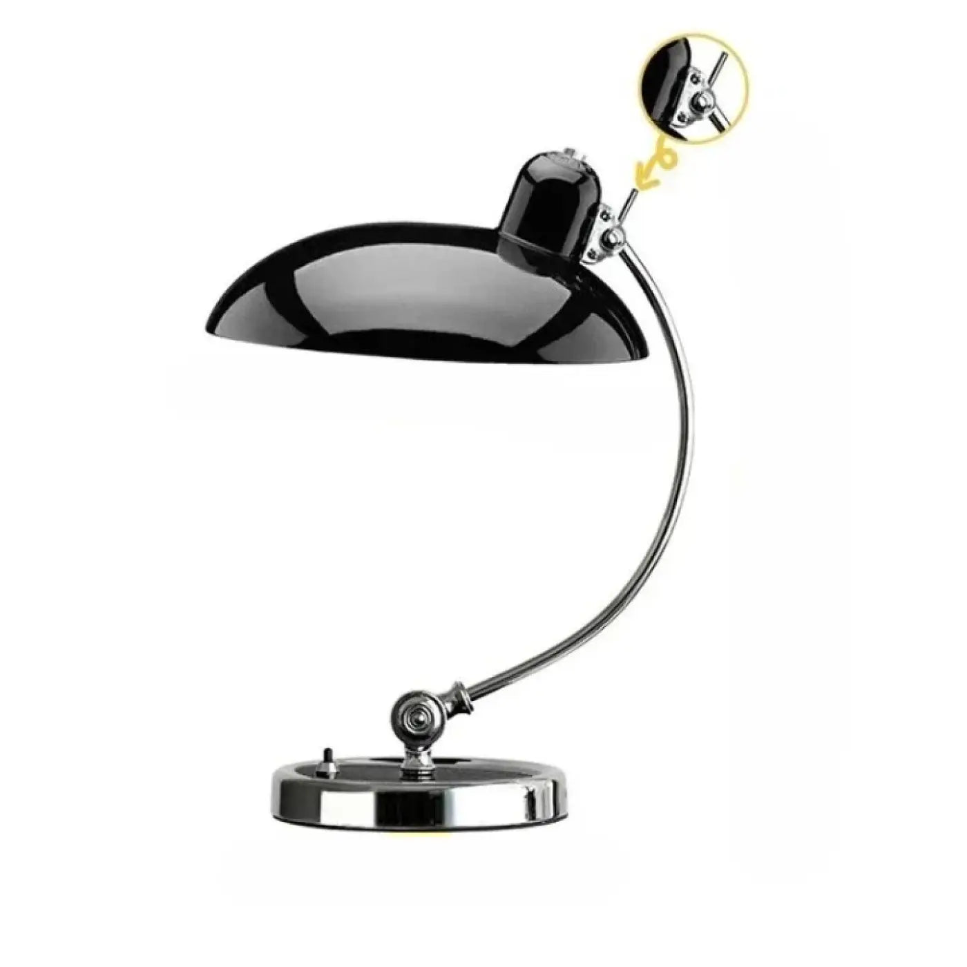 Lampe de Table Moderne en Metal - Arcane