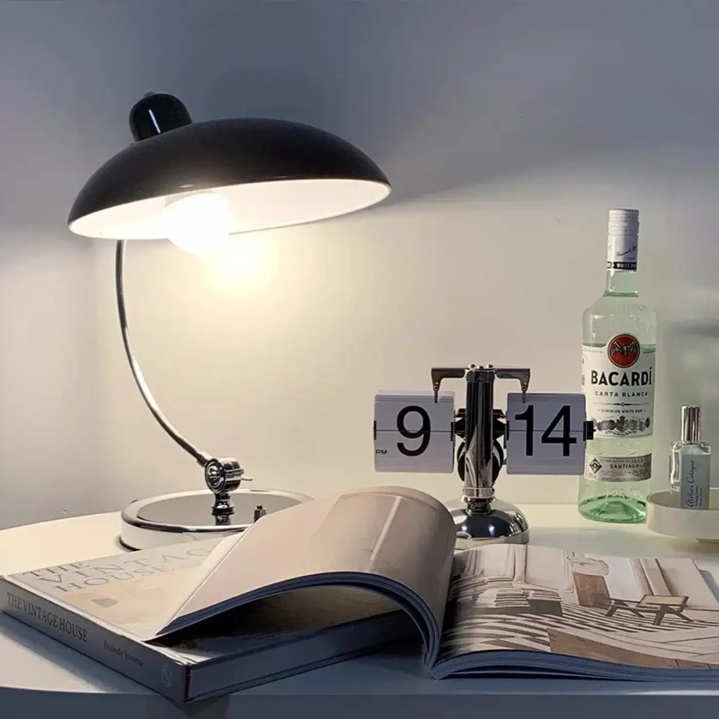 Lampe de Table Moderne en Metal - Arcane