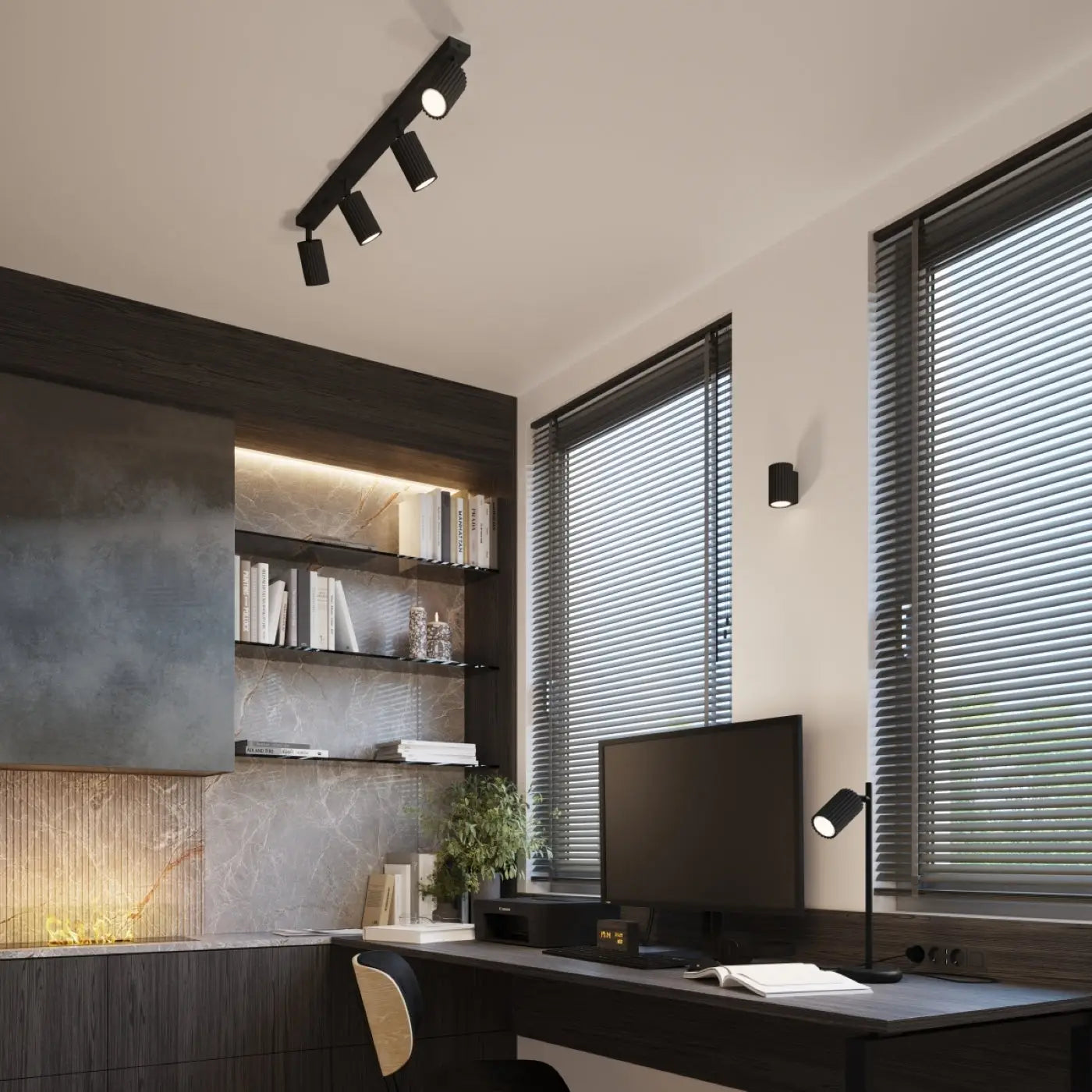 Lampe A Poser - Karbon (Noir)