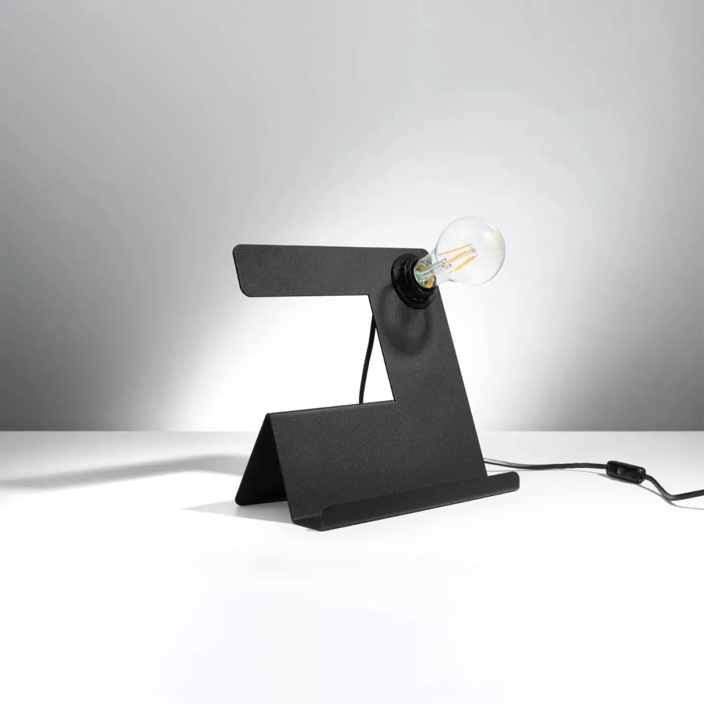 Lampe De Table Minimaliste - Incline (Noir)