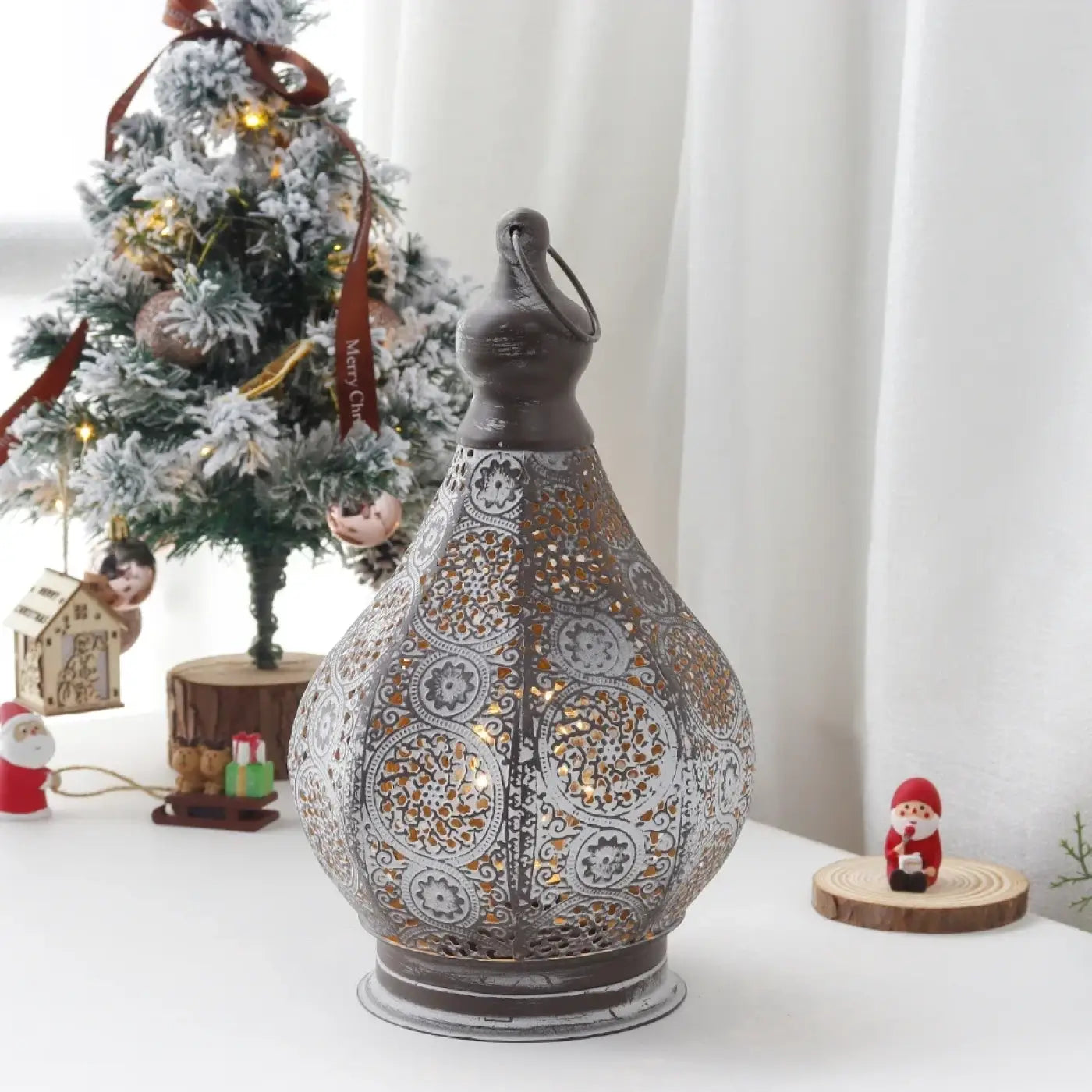 Lampe de Table Elegant en Metal - Zahra