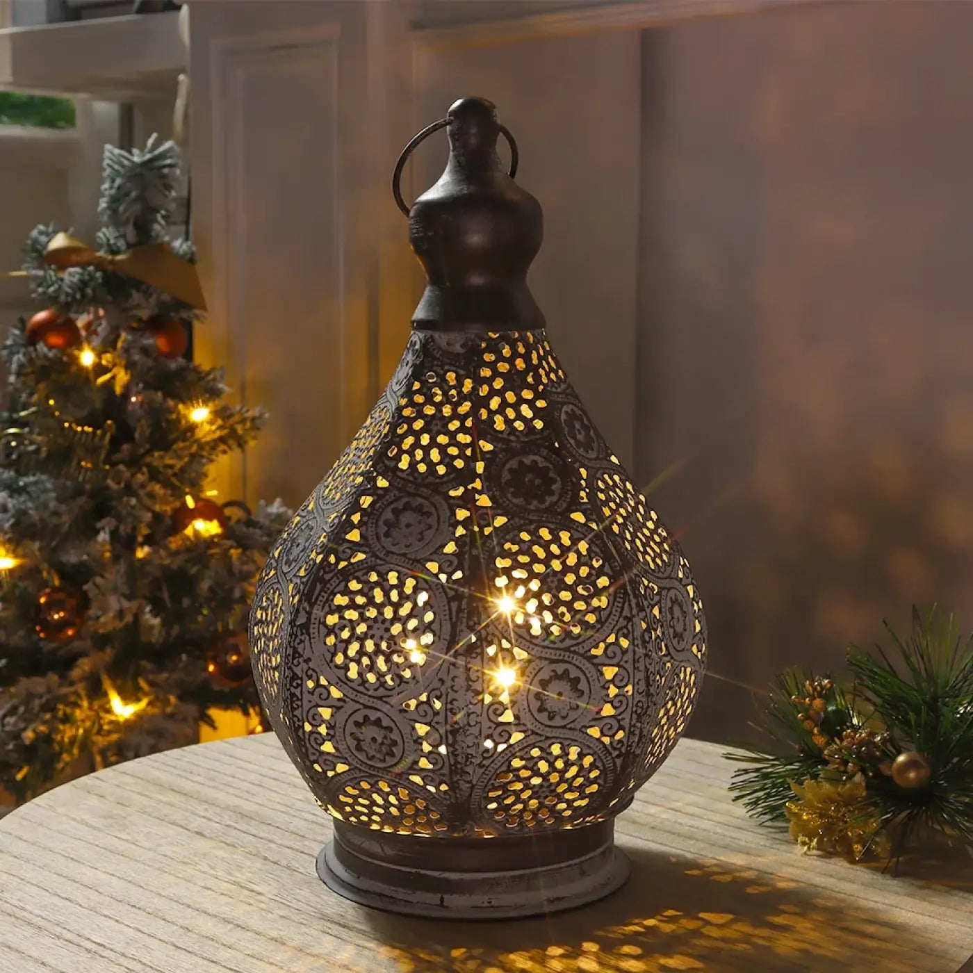 Lampe de Table Elegant en Metal - Zahra