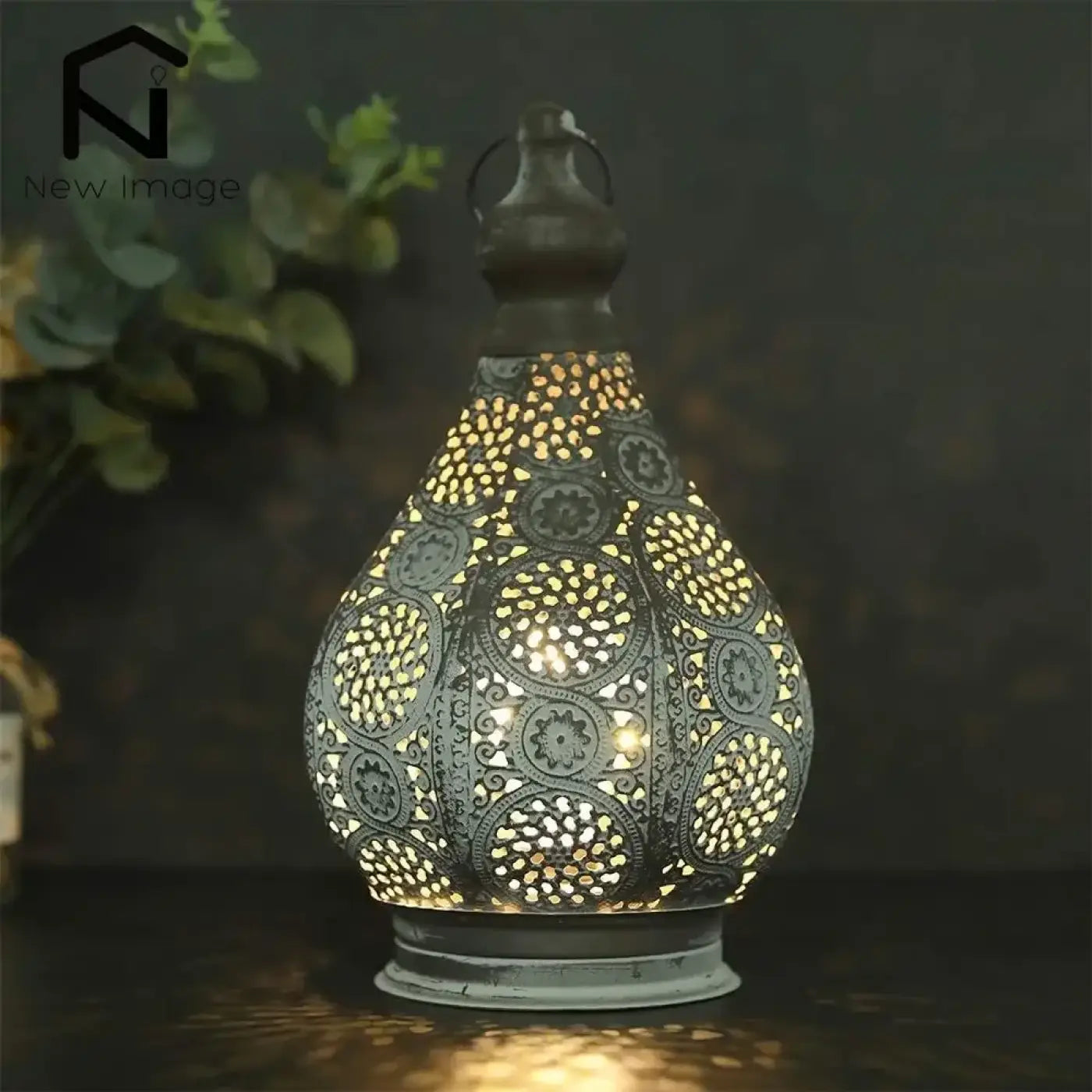 Lampe de Table Elegant en Metal - Zahra