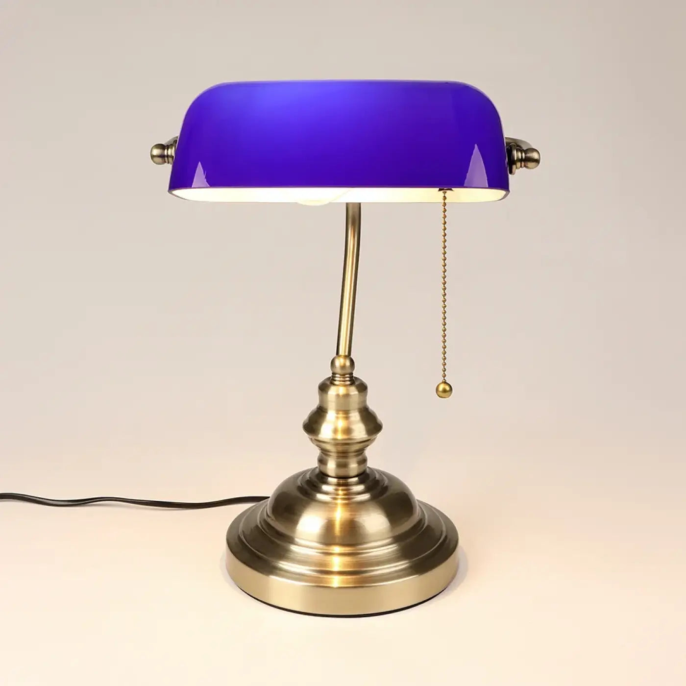 Lampe de Table Retro en Laiton - Bankia