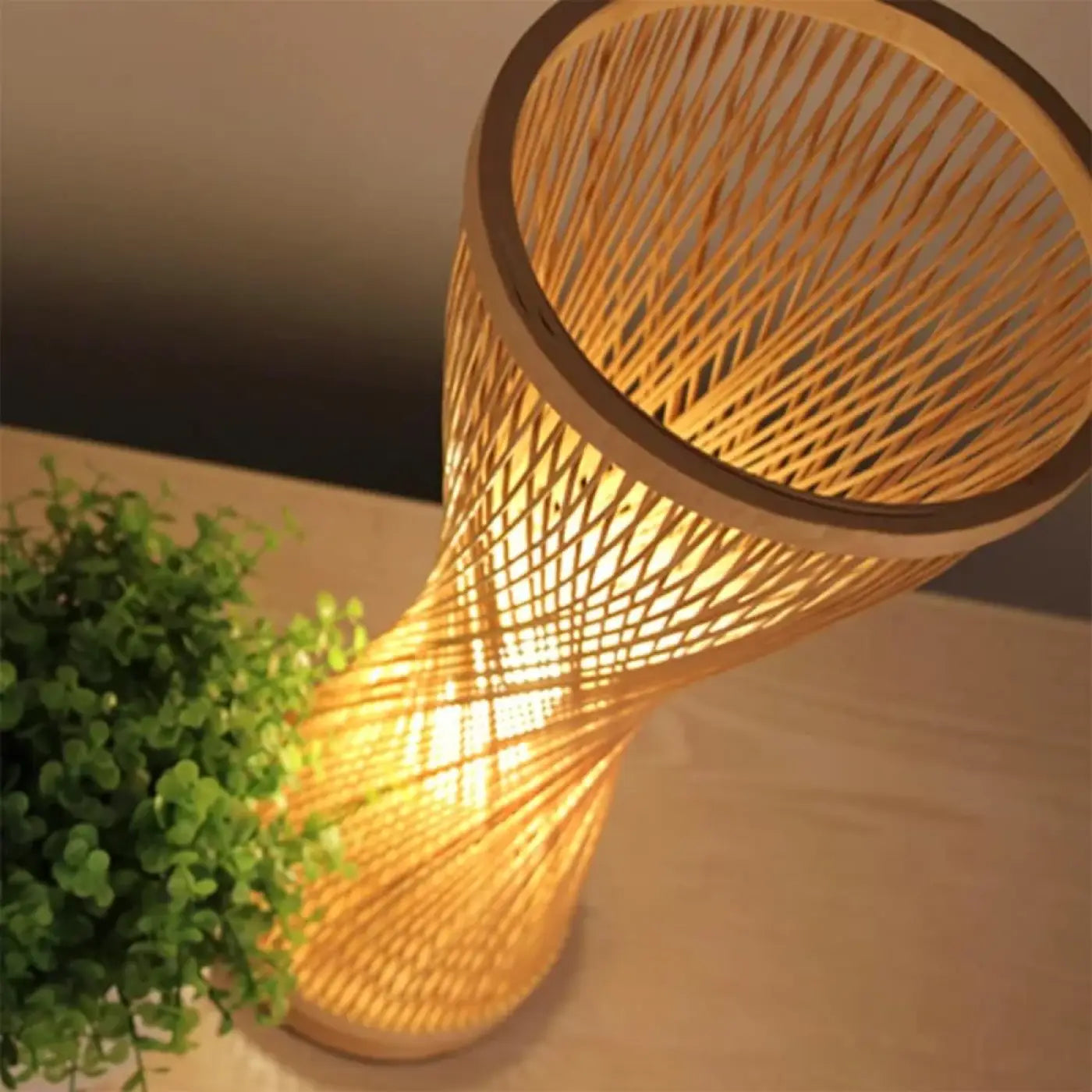 Lampe de Table en Rotin - Mua