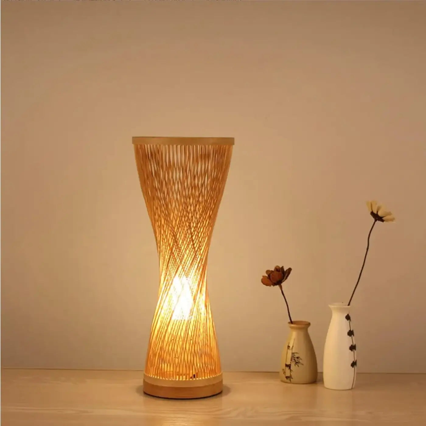 Lampe de Table en Rotin - Mua