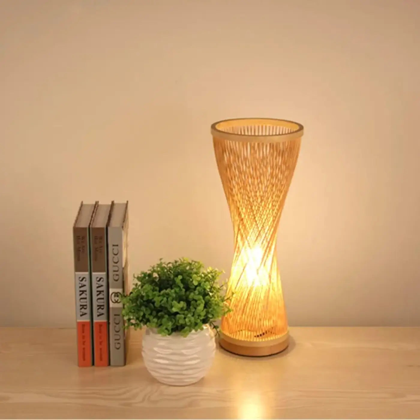 Lampe de Table en Rotin - Mua