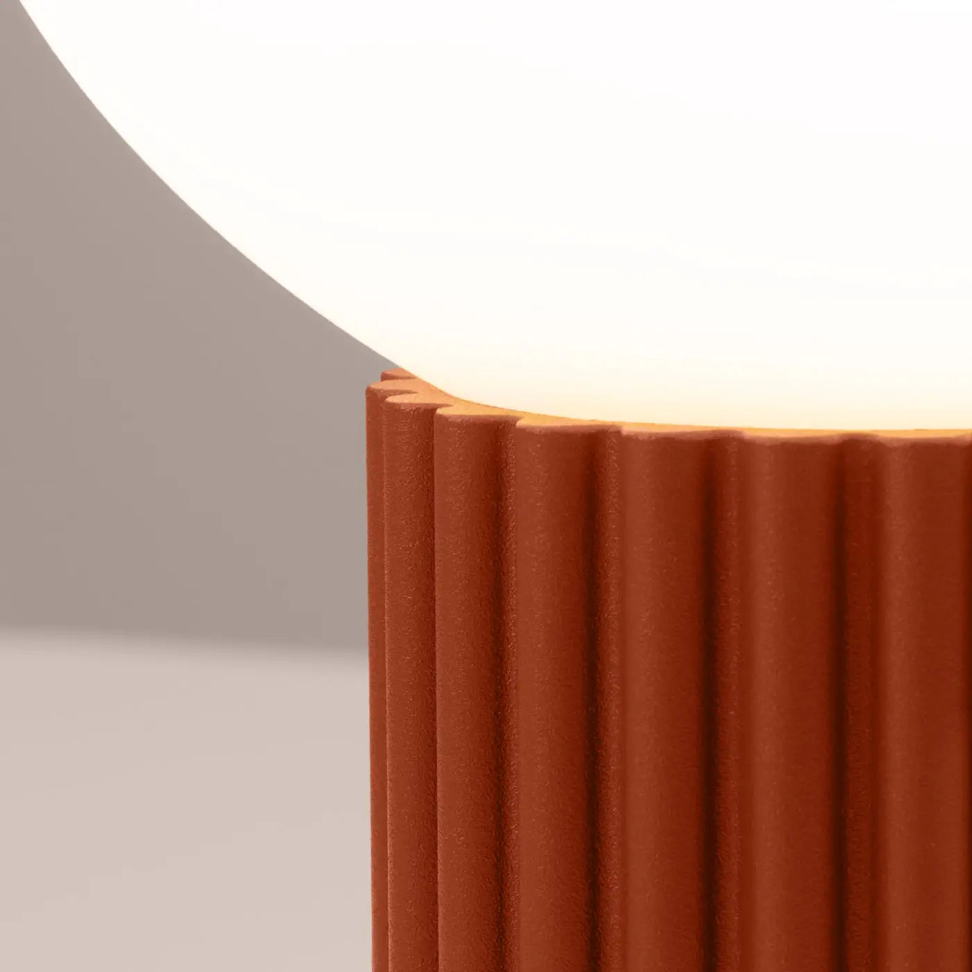 Lampe A Poser - Halo (Rouge Ochra)