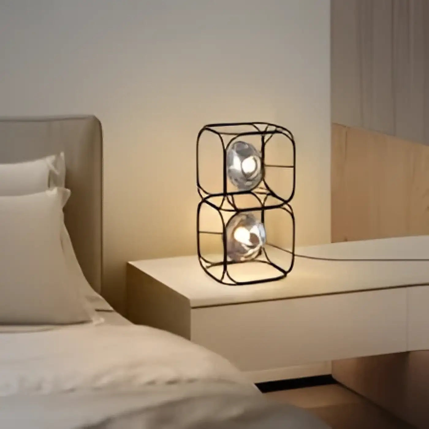 Lampe de Table en Metal - Haloza