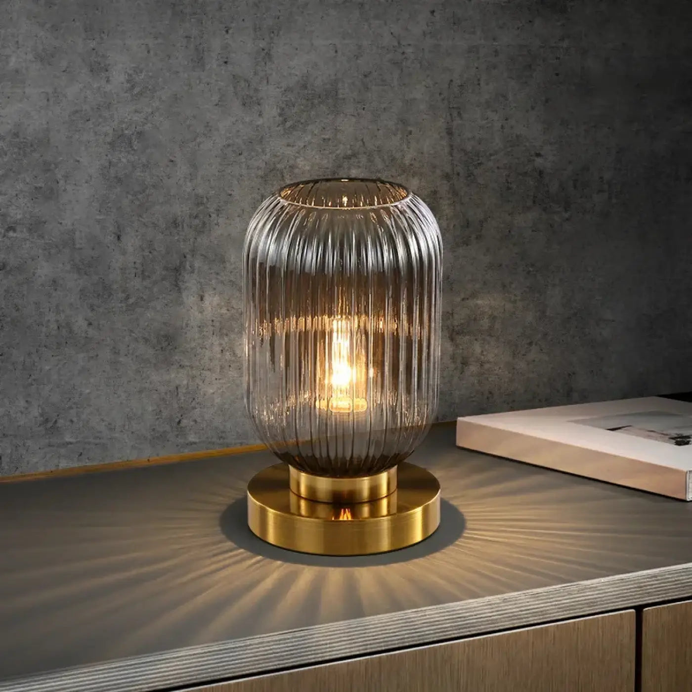 Lampe de Table Design en Verre - Vety
