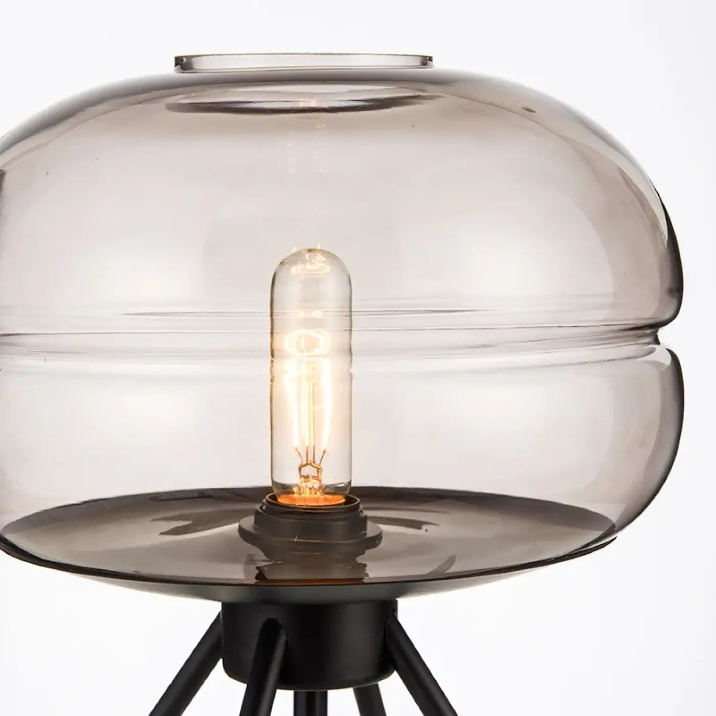 Lampe de Table Design en Verre - Grisa