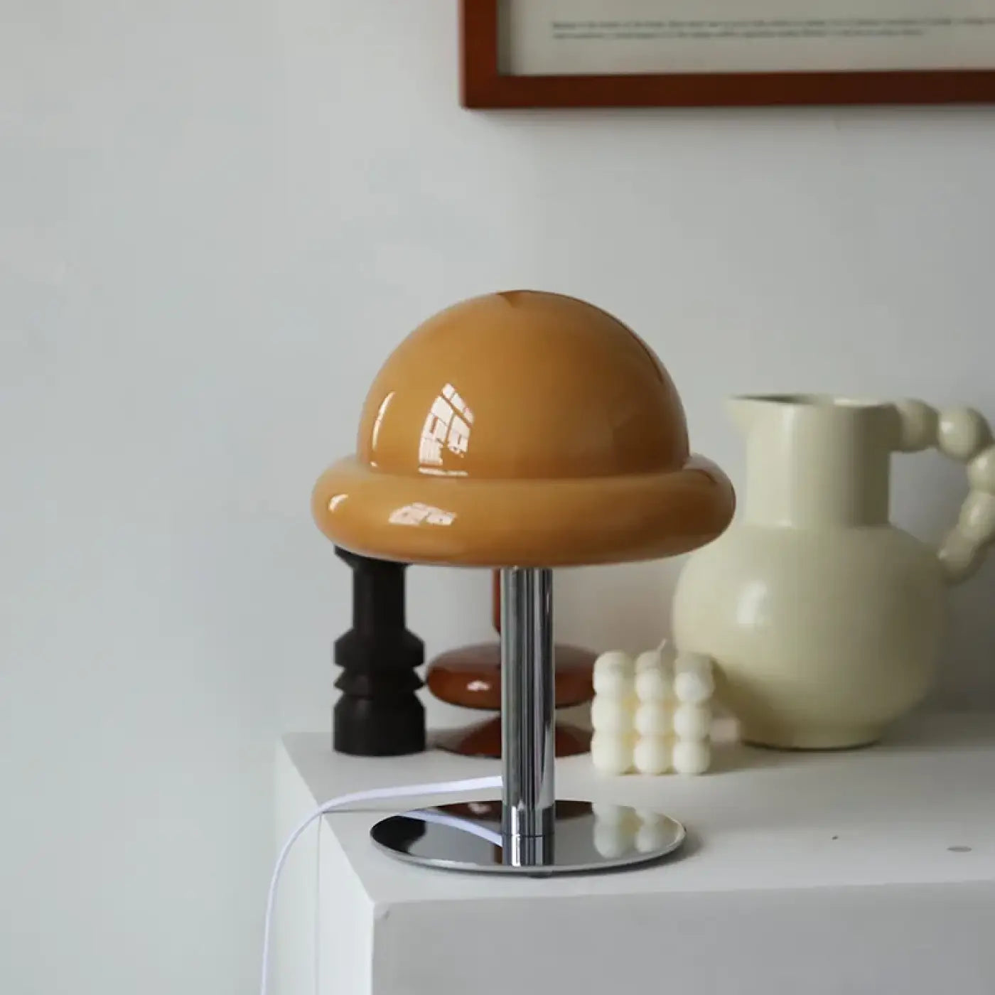 Lampe de Table en Verre - Bombo