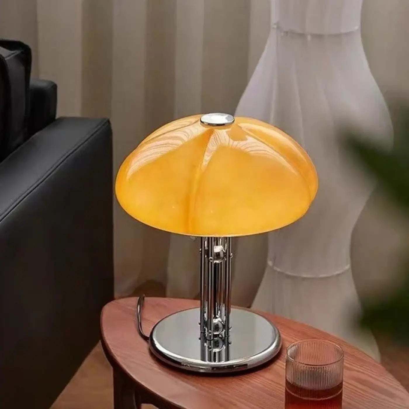 Lampe de chevet Vintage en Verre - Mushy