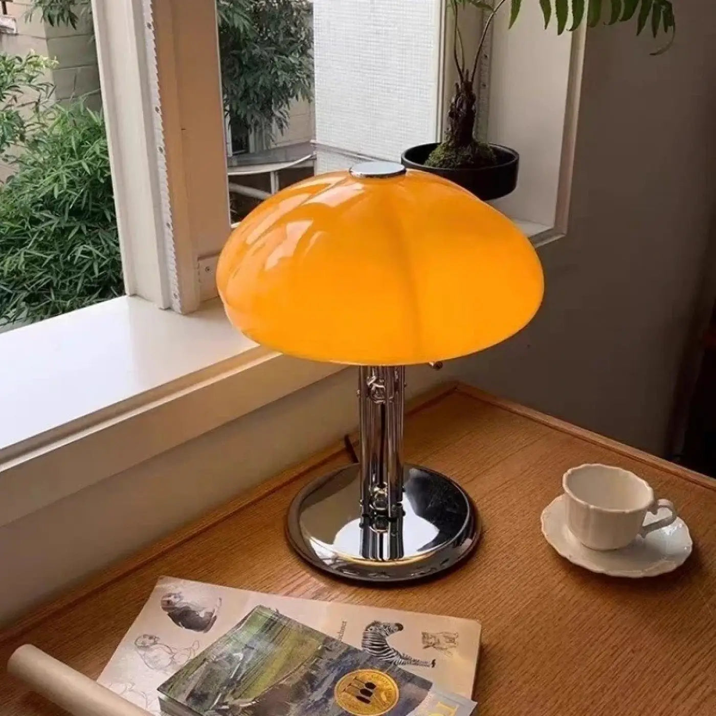 Lampe de chevet Vintage en Verre - Mushy