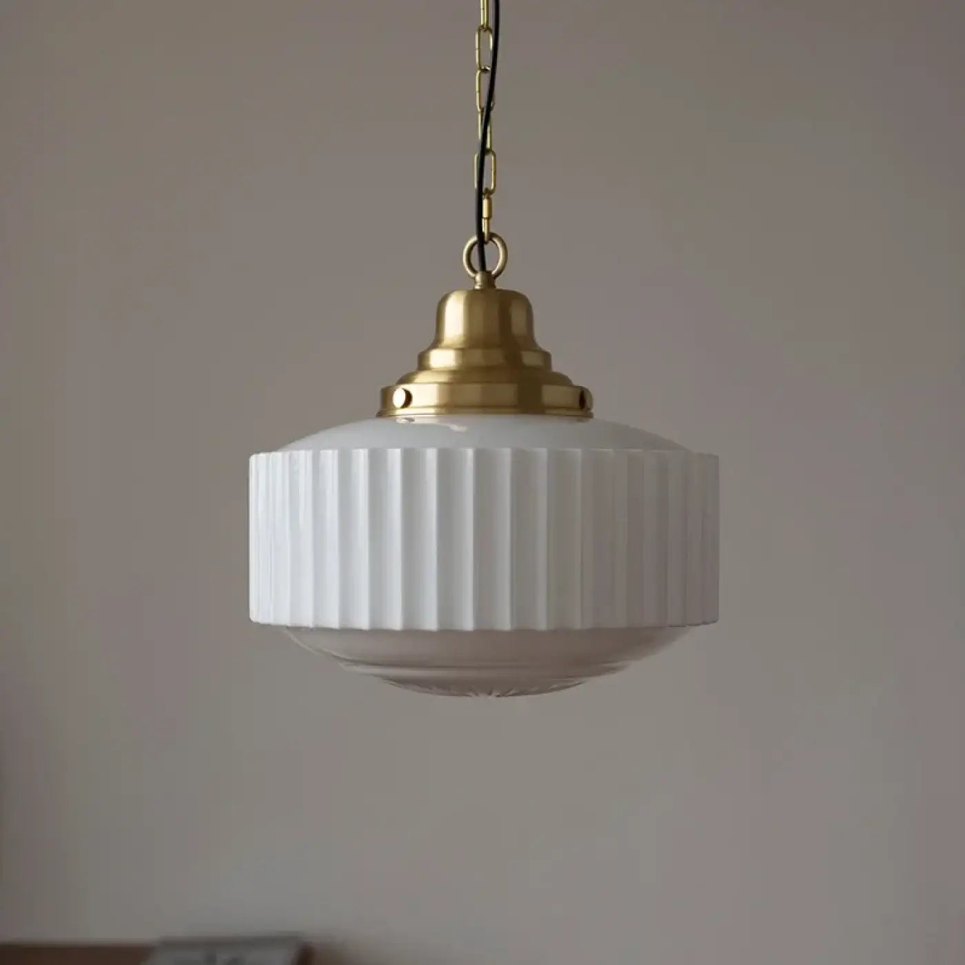 Suspension Luminaire Vintage en Verre - Declira