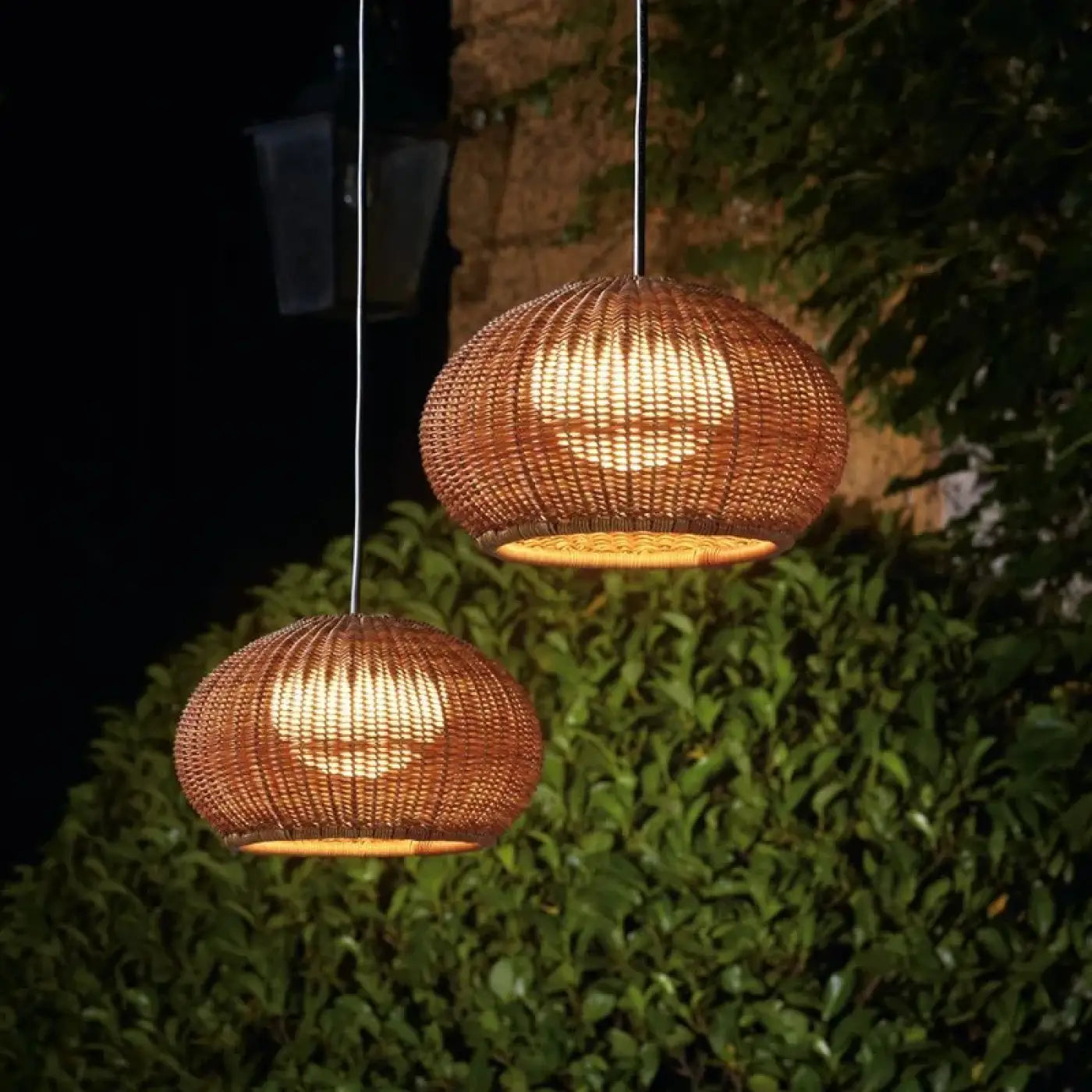 Luminaire Extérieur Elegant en Rotin - Otena