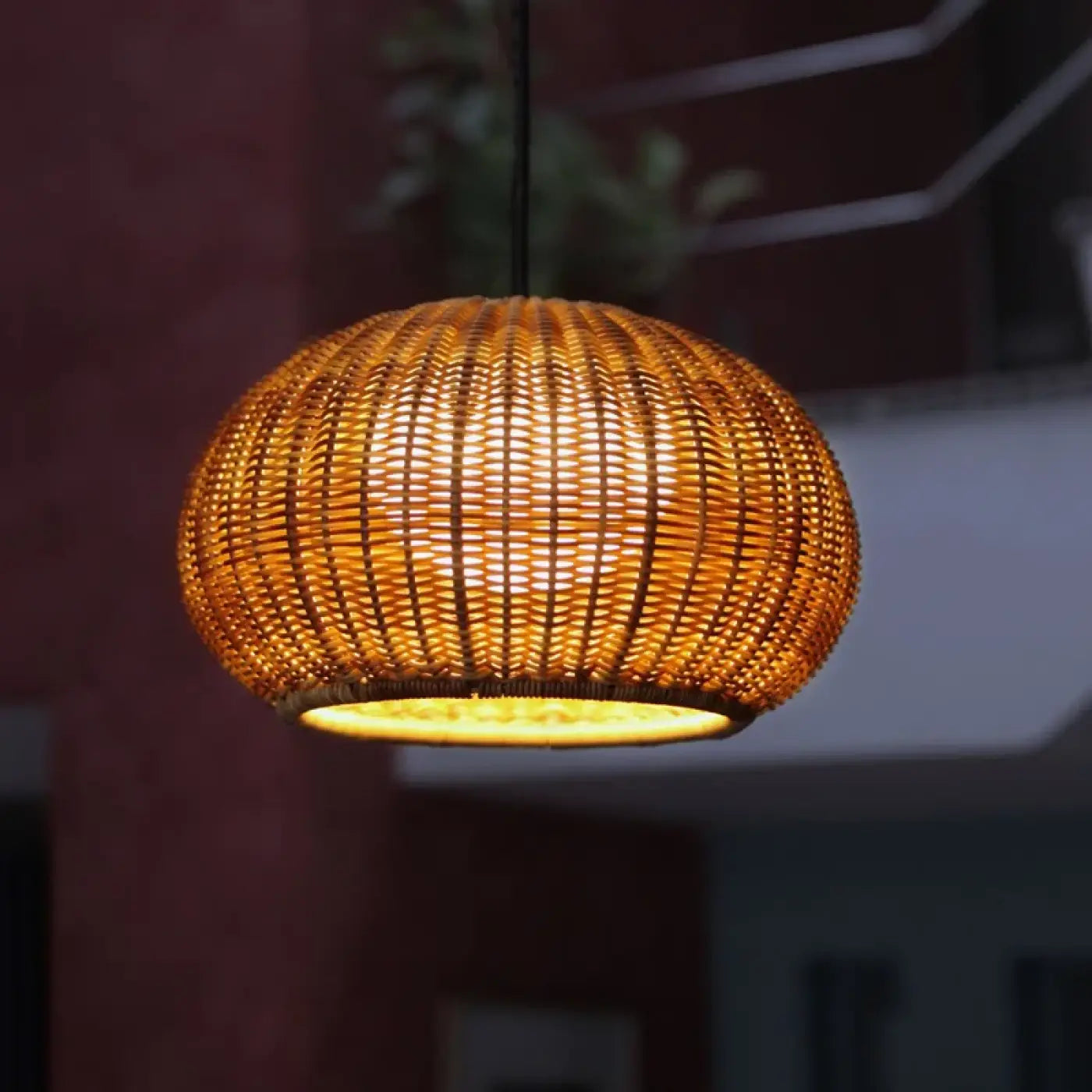 Luminaire Extérieur Elegant en Rotin - Otena