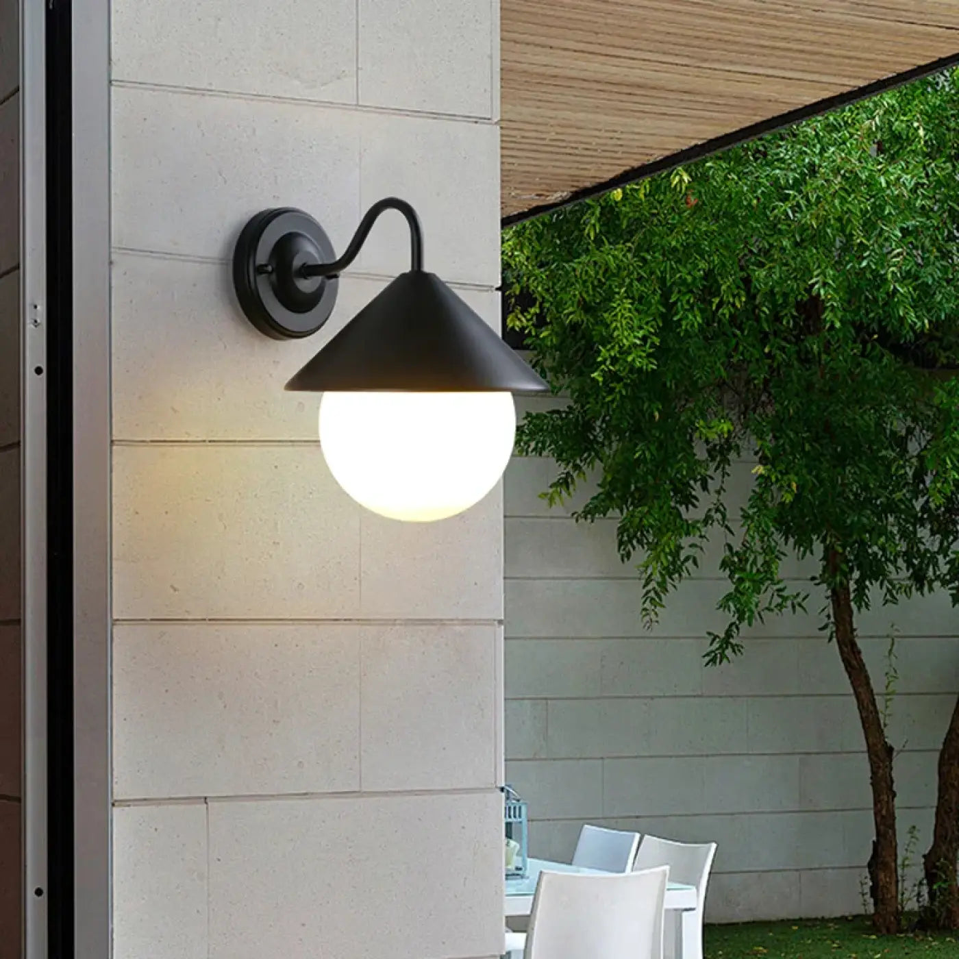 Luminaire Extérieur Design en Verre - Allite