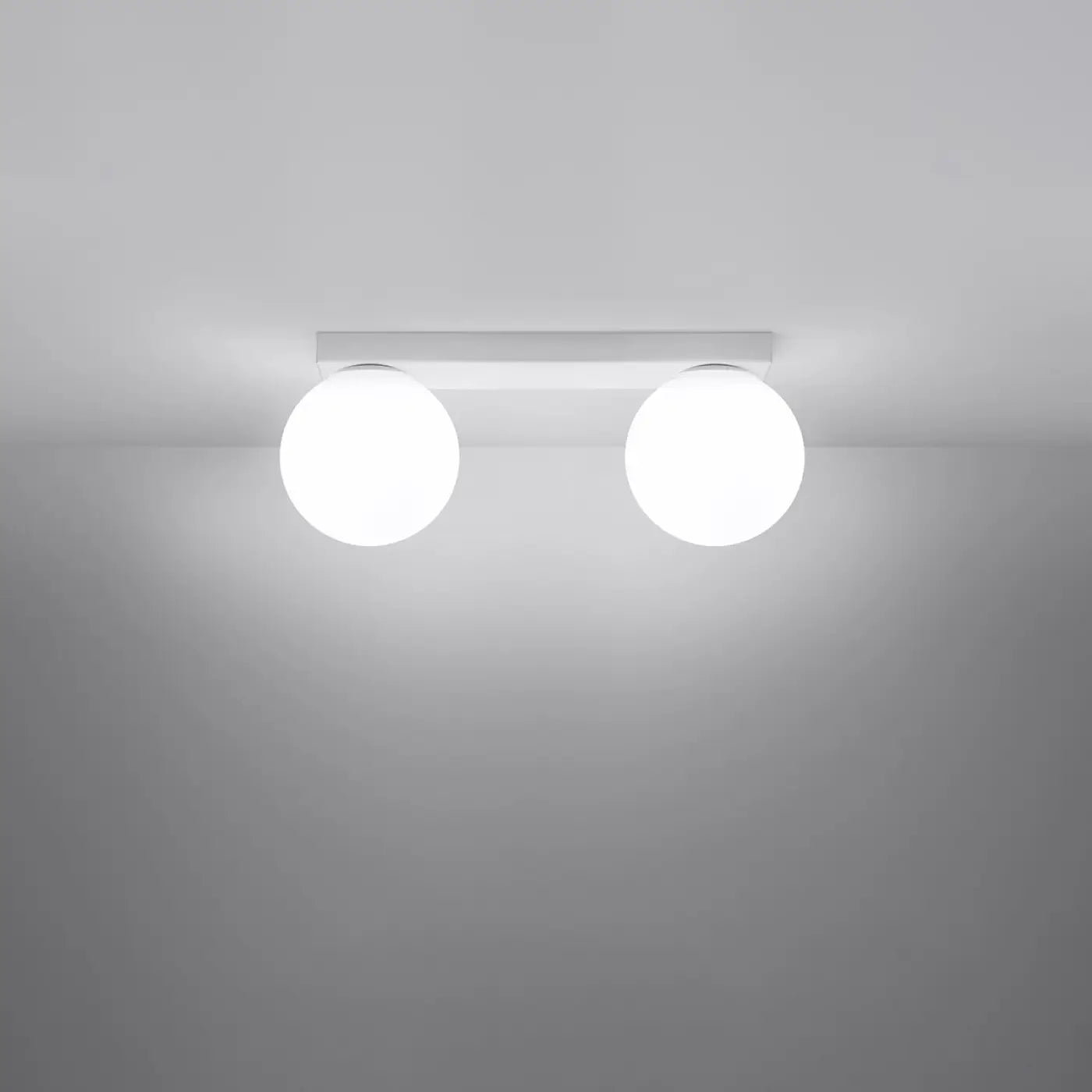 Luminaire Plafonnier Moderne - Yoli 2 (Blanc)