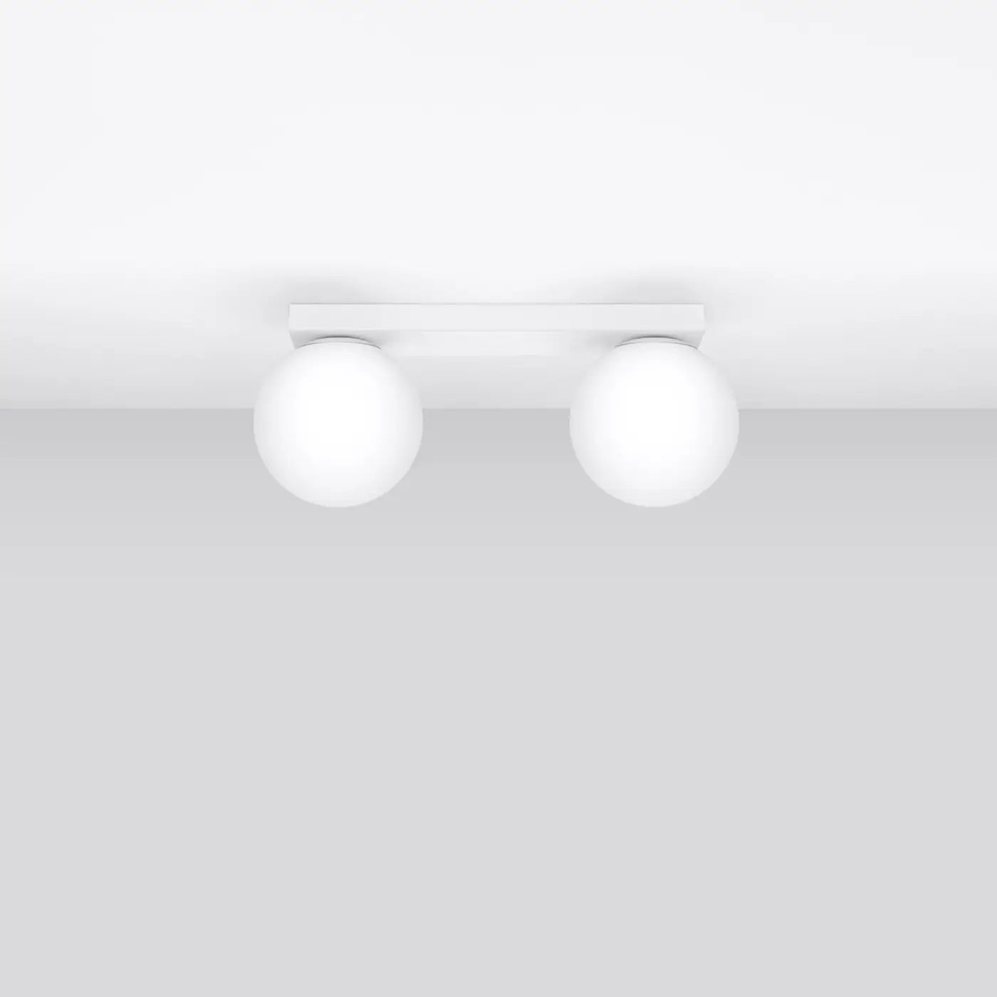 Luminaire Plafonnier Moderne - Yoli 2 (Blanc)