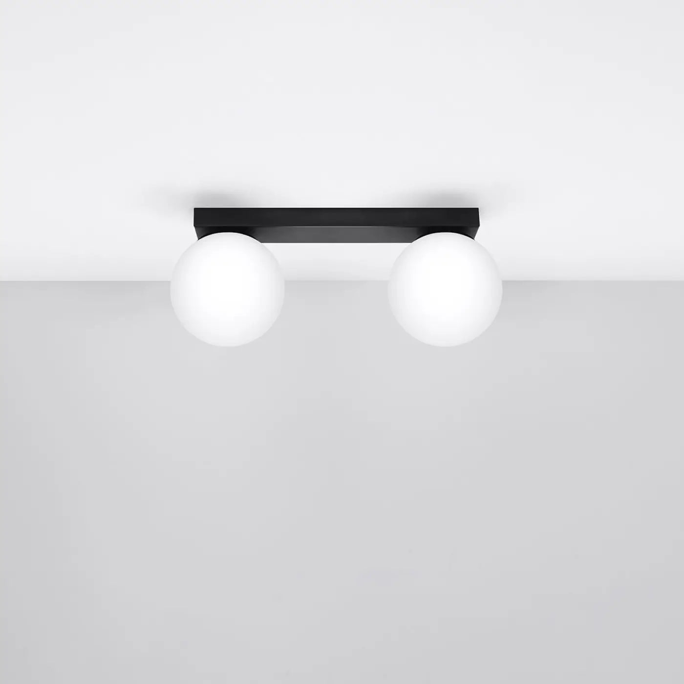 Luminaire Plafonnier Design - Yoli 2 (Noir)