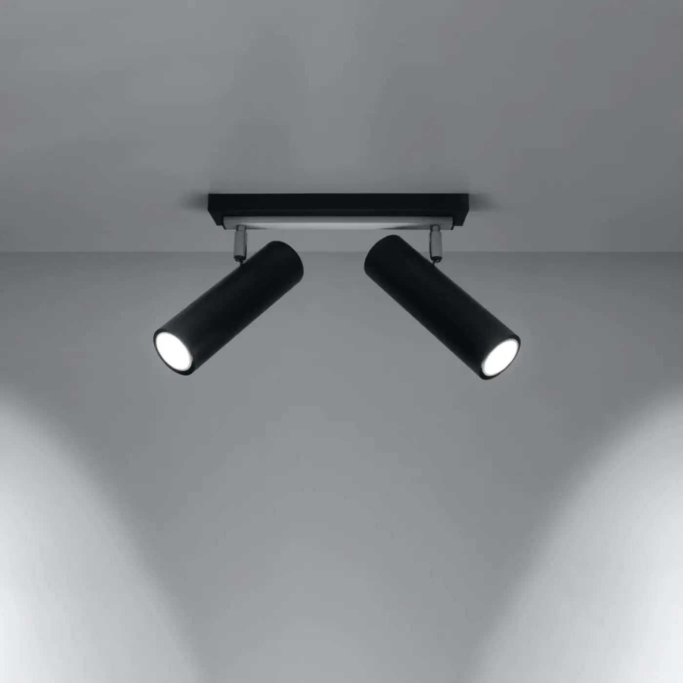Luminaire Plafonnier Design - Direzione 2 (Noir)
