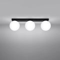 Luminaire Plafonnier Design - Yoli 3 (Noir)