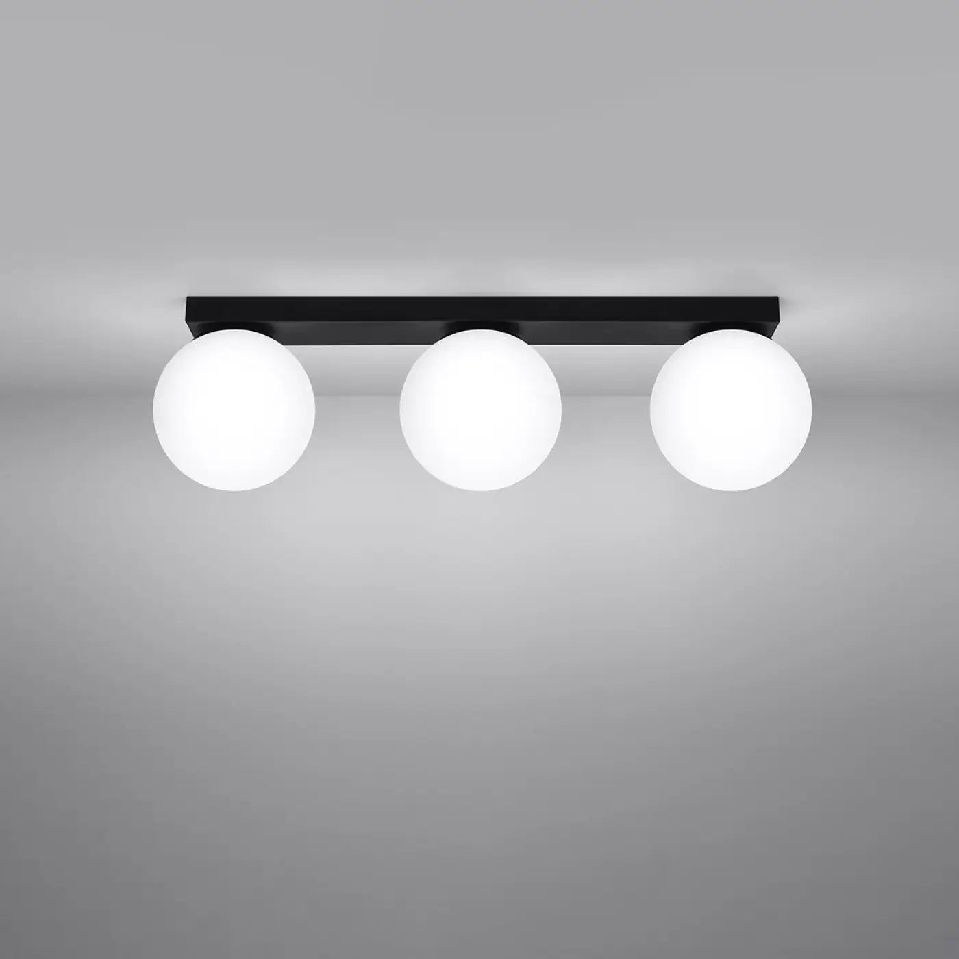 Luminaire Plafonnier Design - Yoli 3 (Noir)