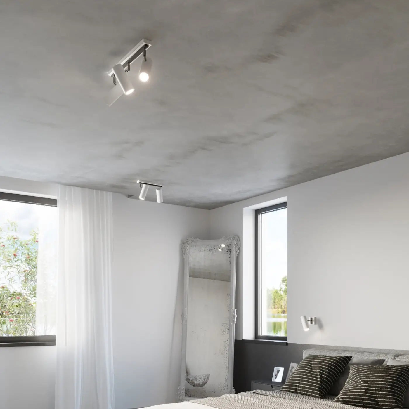Luminaire Plafonnier Design - Direzione 3 (Blanc)