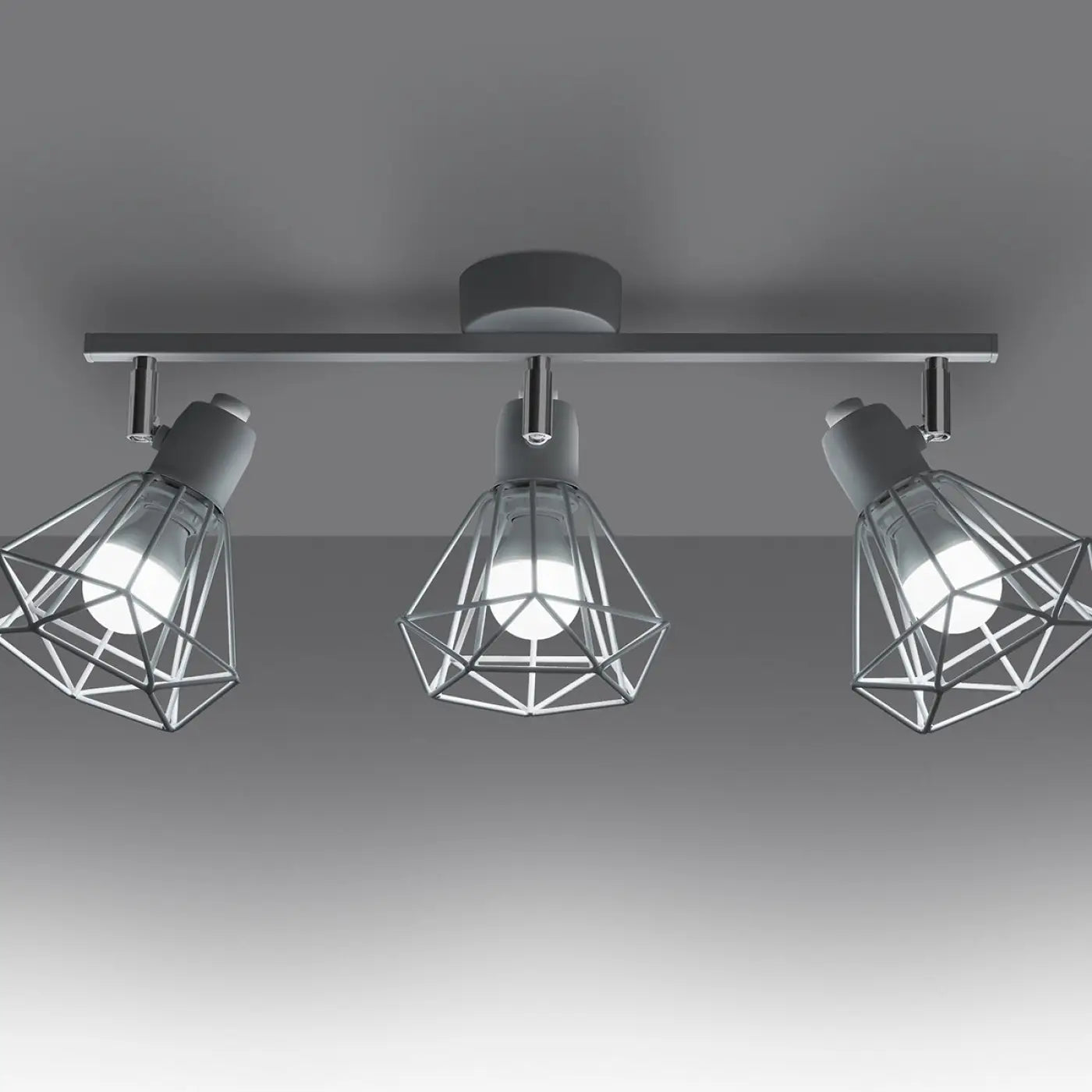 Luminaire Plafonnier Design en Metal - Artemis 3  (Blanc)