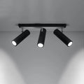 Luminaire Plafonnier Design - Direzione 3 (Noir)