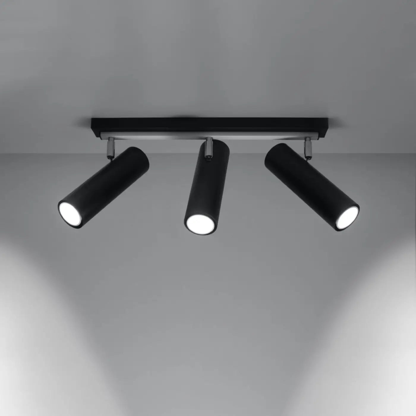 Luminaire Plafonnier Design - Direzione 3 (Noir)