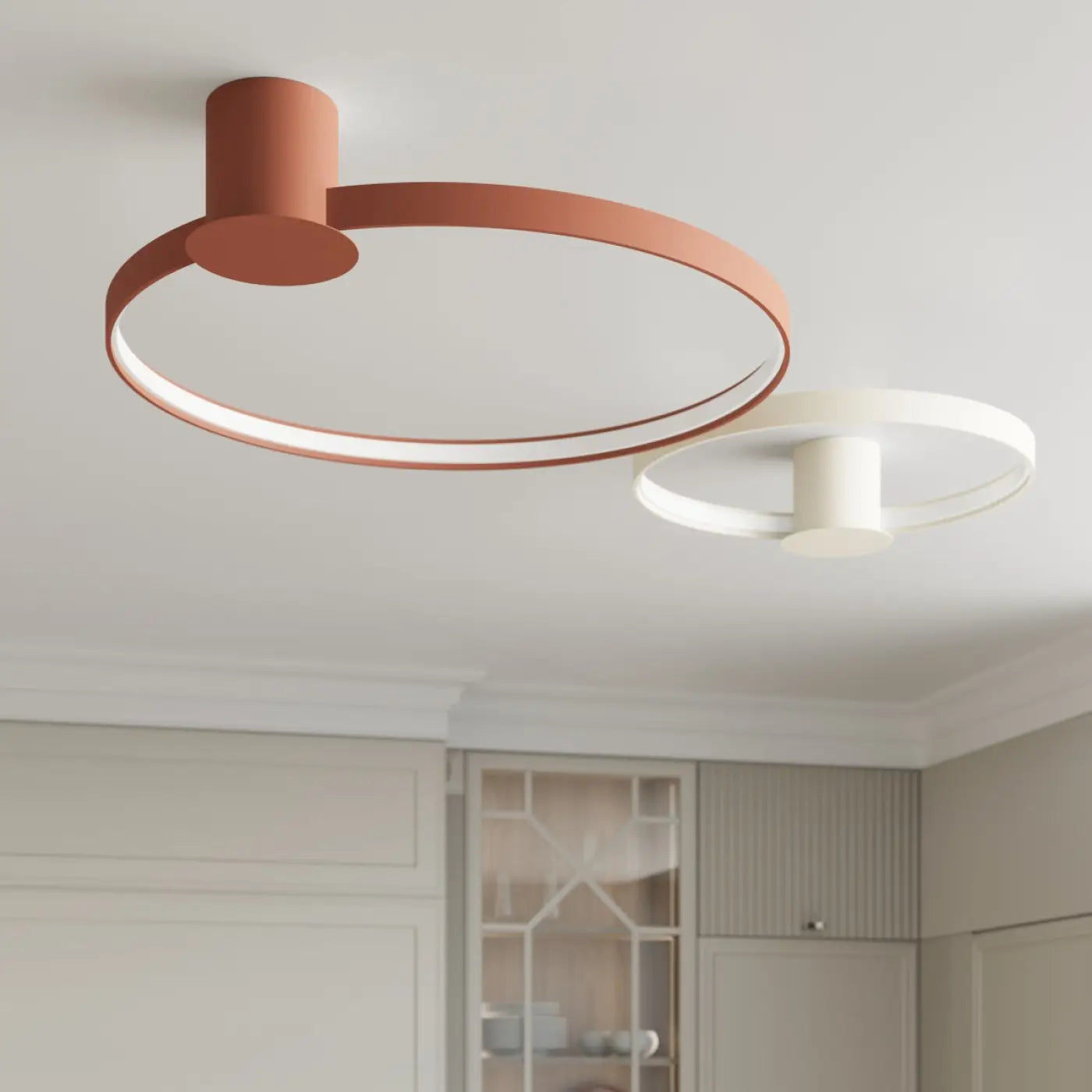 Luminaire Plafonnier Design - Rio 78 4000K (Beige)