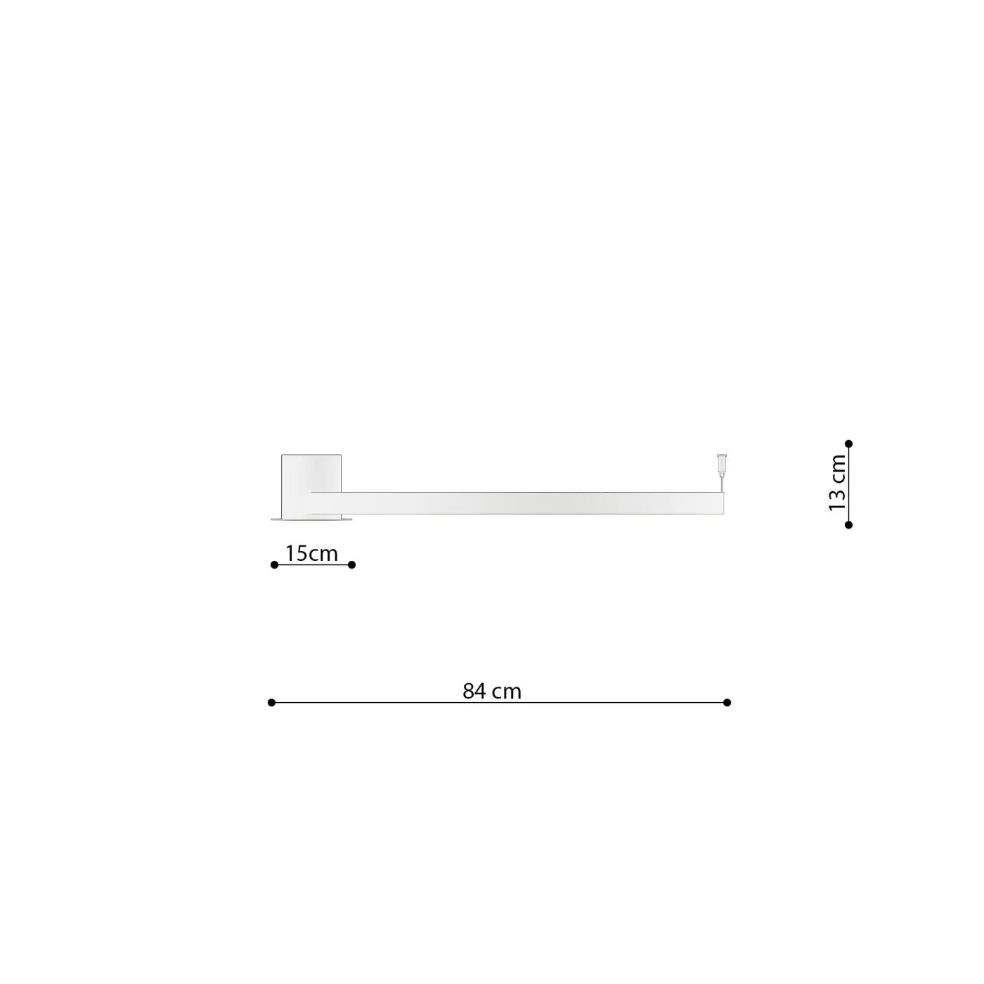 Luminaire Plafonnier Design - Rio 78 4000K (Noir)