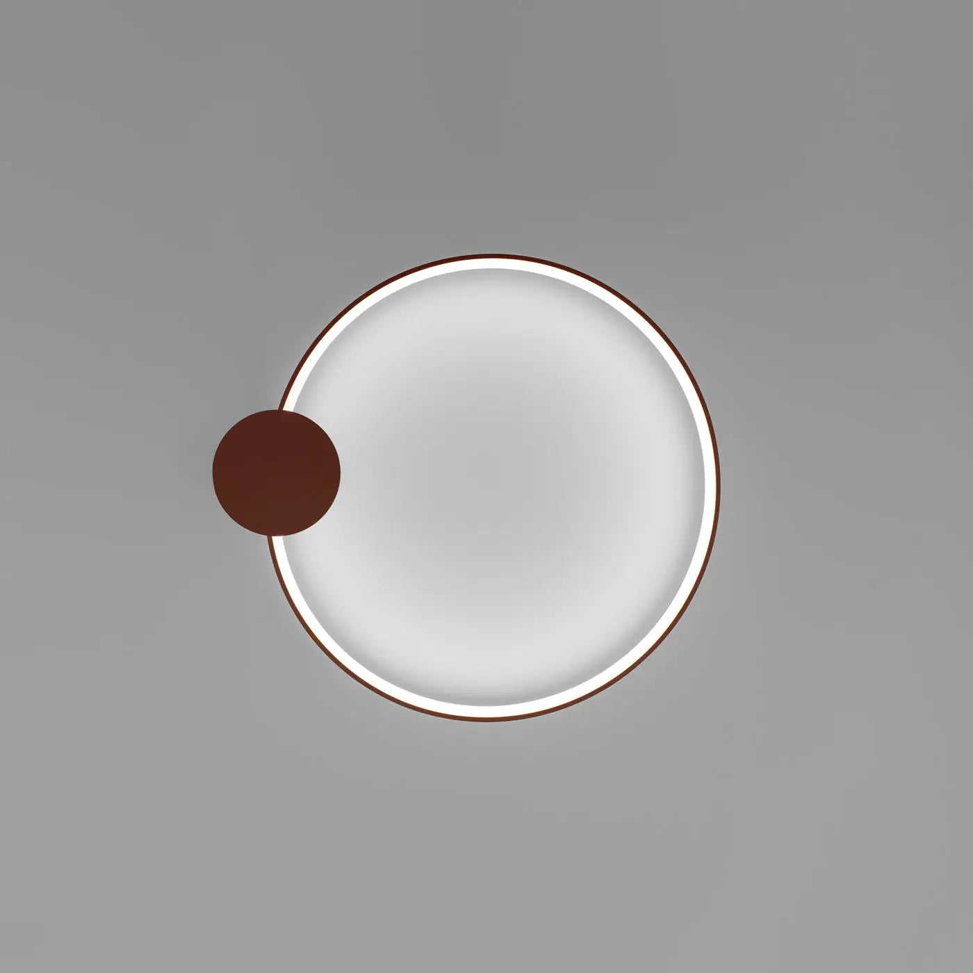 Luminaire Plafonnier Design - Rio 55 4000K (Rouge Ocre)