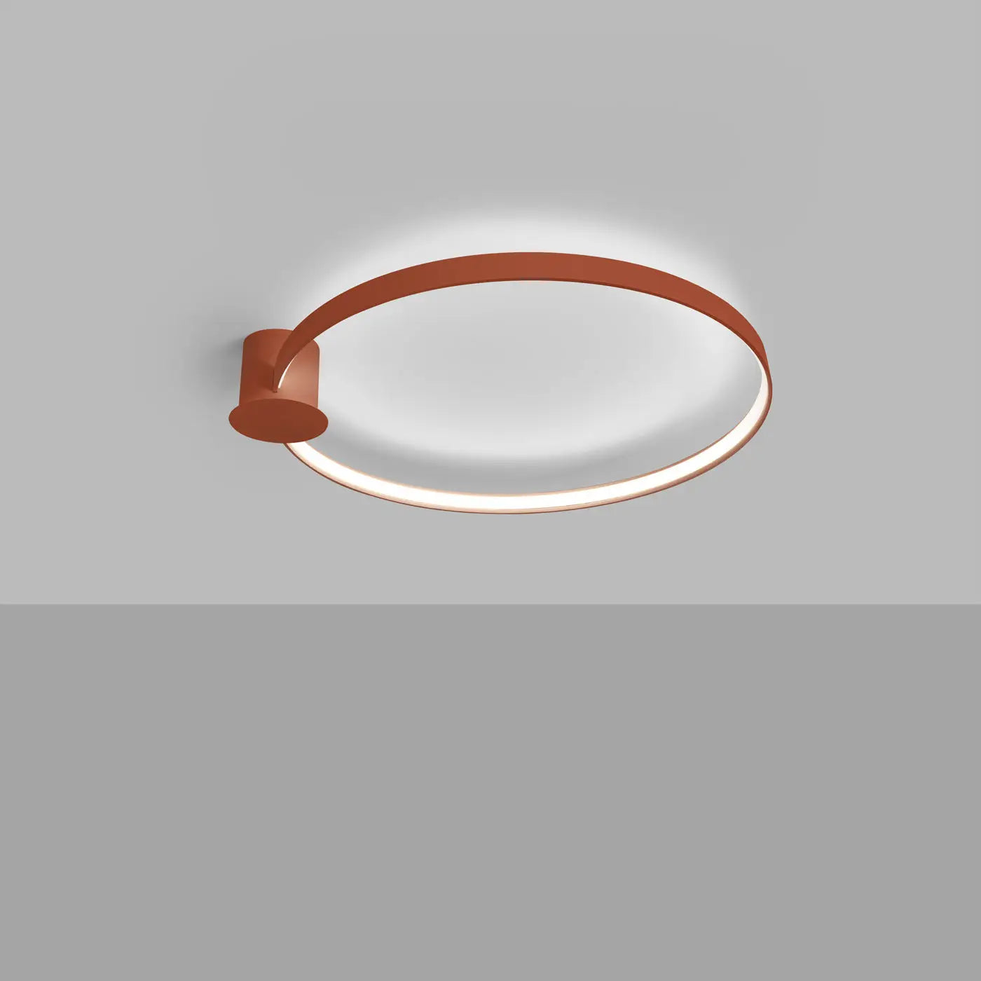 Luminaire Plafonnier Design - Rio 78 4000K (Rouge Ocre)