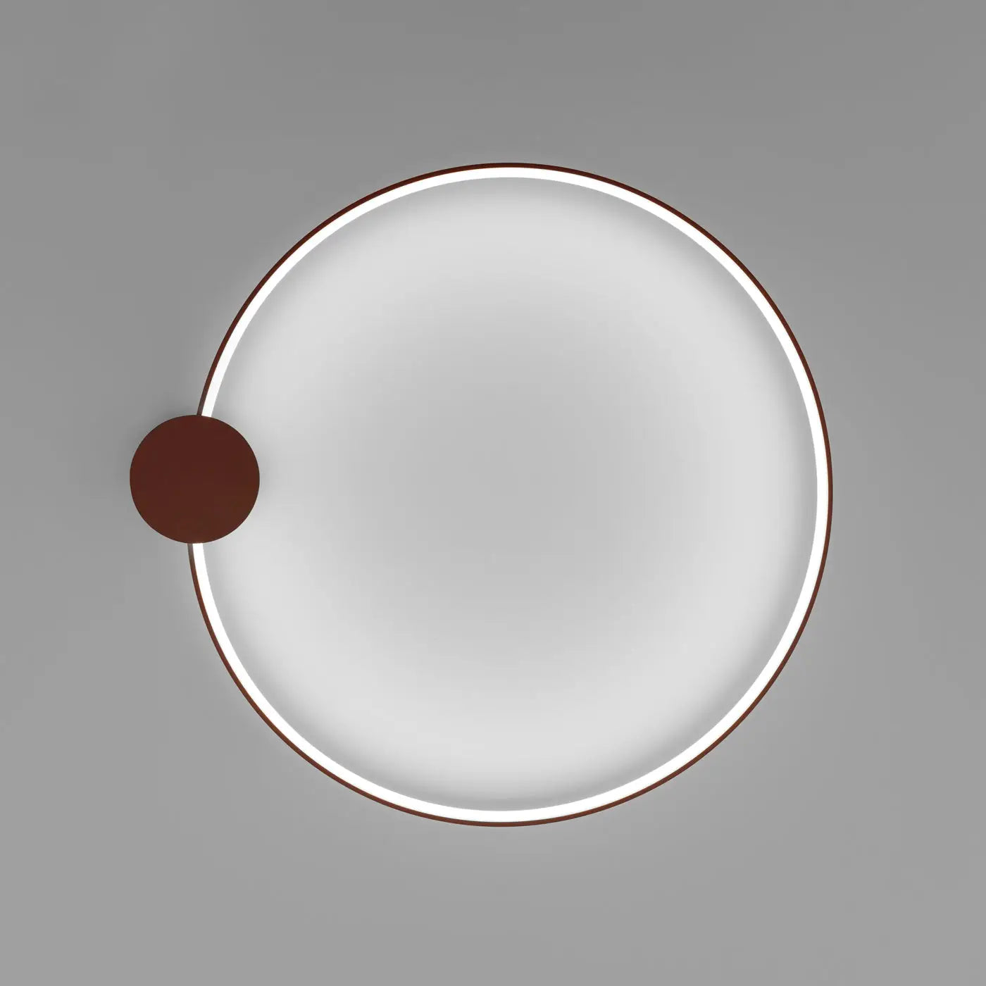 Luminaire Plafonnier Design - Rio 78 4000K (Rouge Ocre)
