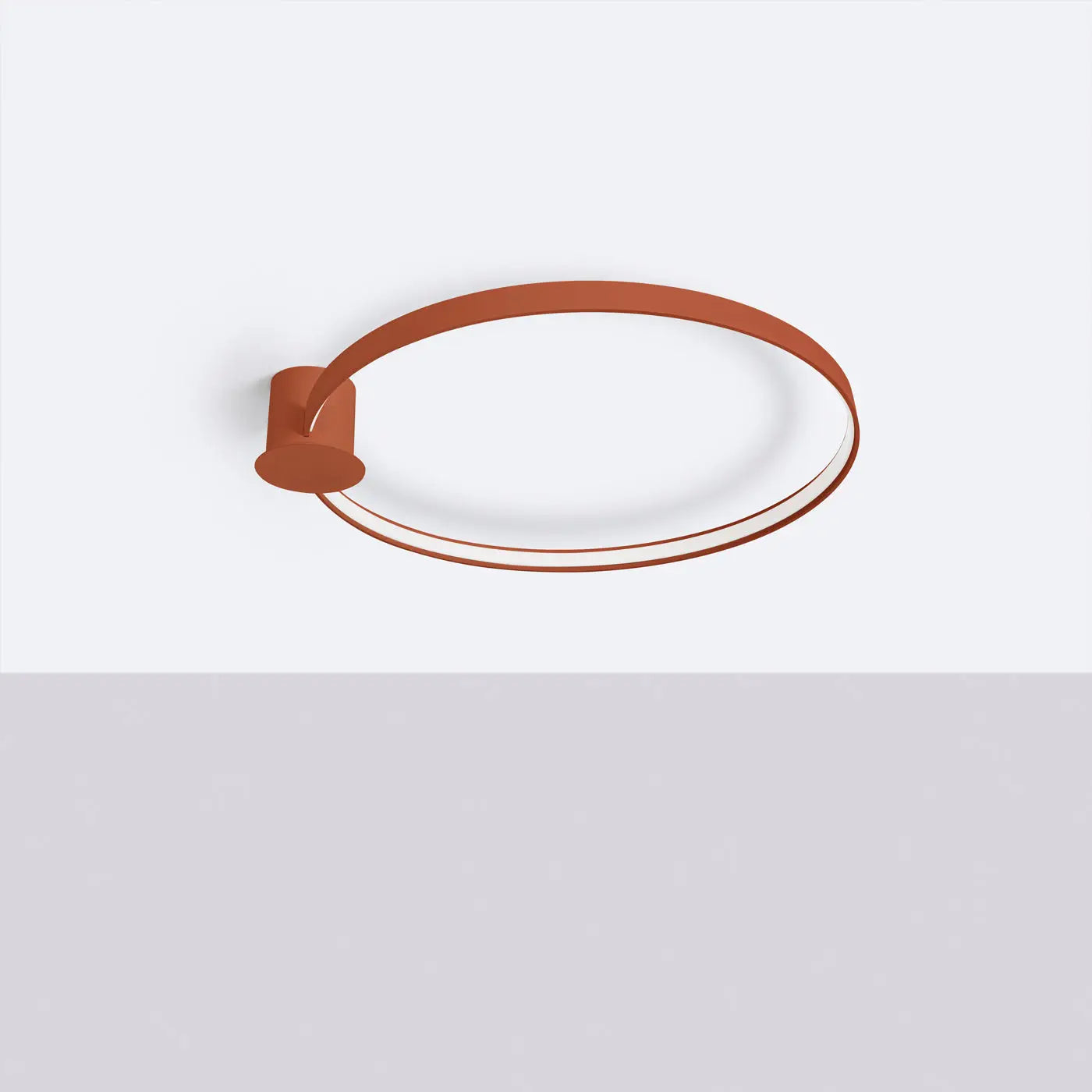 Luminaire Plafonnier Design - Rio 78 4000K (Rouge Ocre)