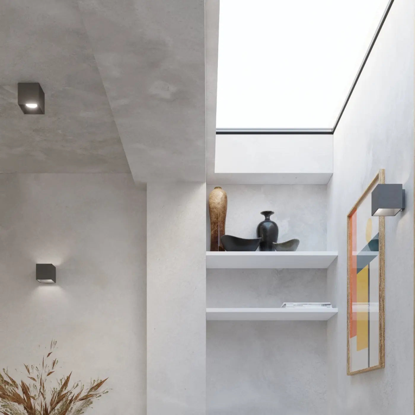 Luminaire Plafonnier Design - Quad 1 (Anthracite)